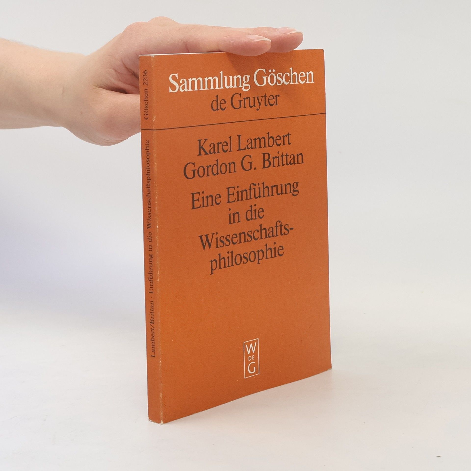 Karel Lambert Eine Einführung in die Wissenschaftsphilosophie