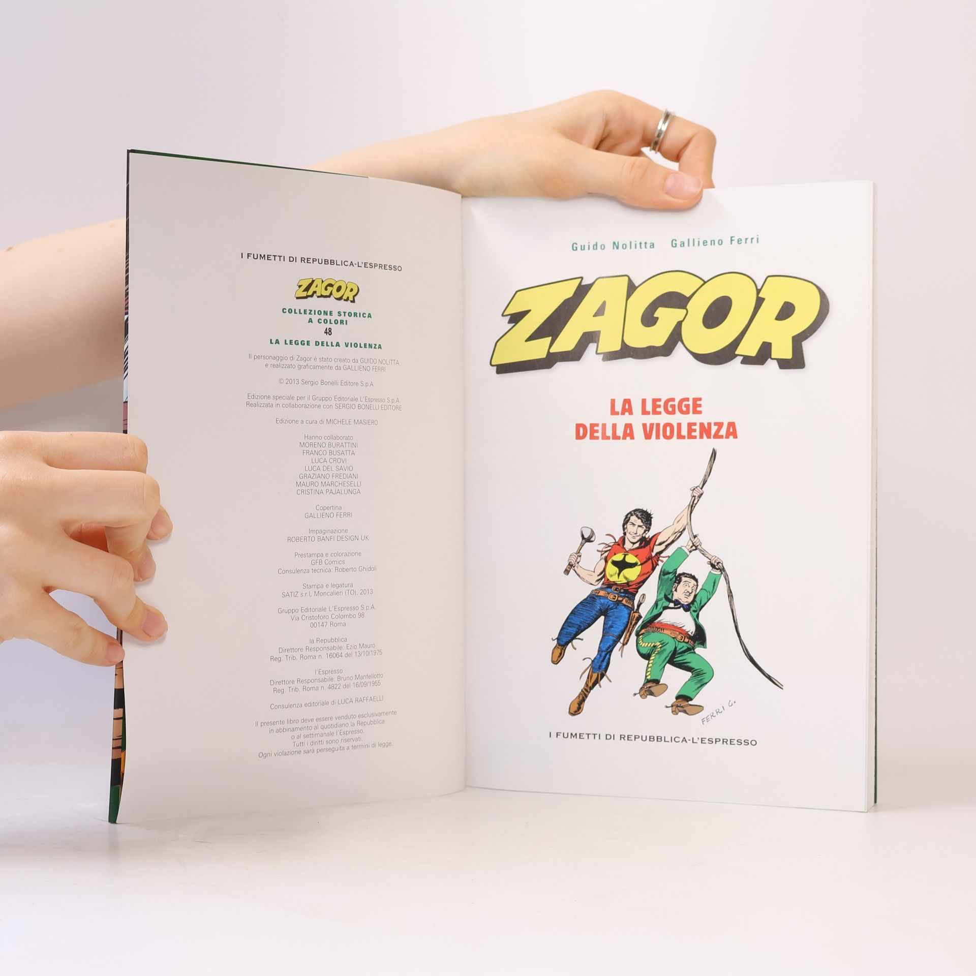 Guido Nolitta Zagor 18. Il ritorno di Titan