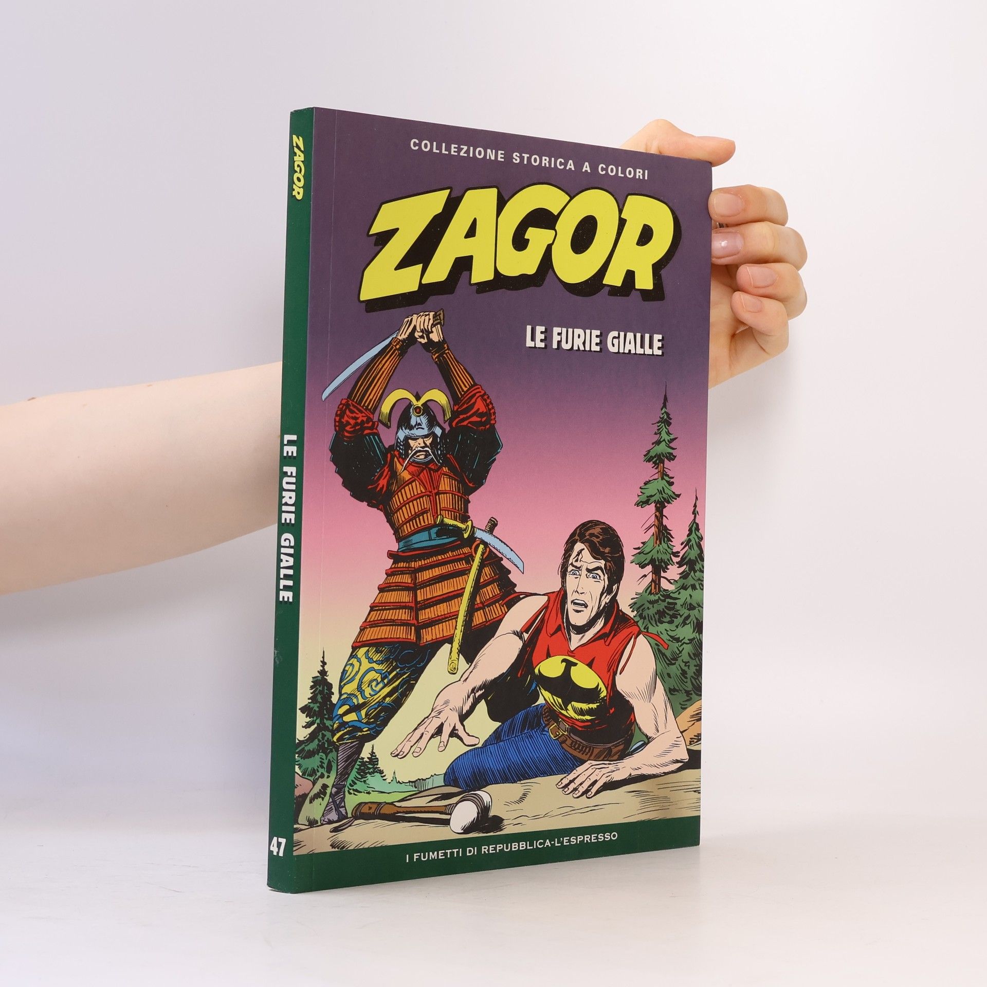 Gallieno Ferri Zagor 47: Le Furie Gialle