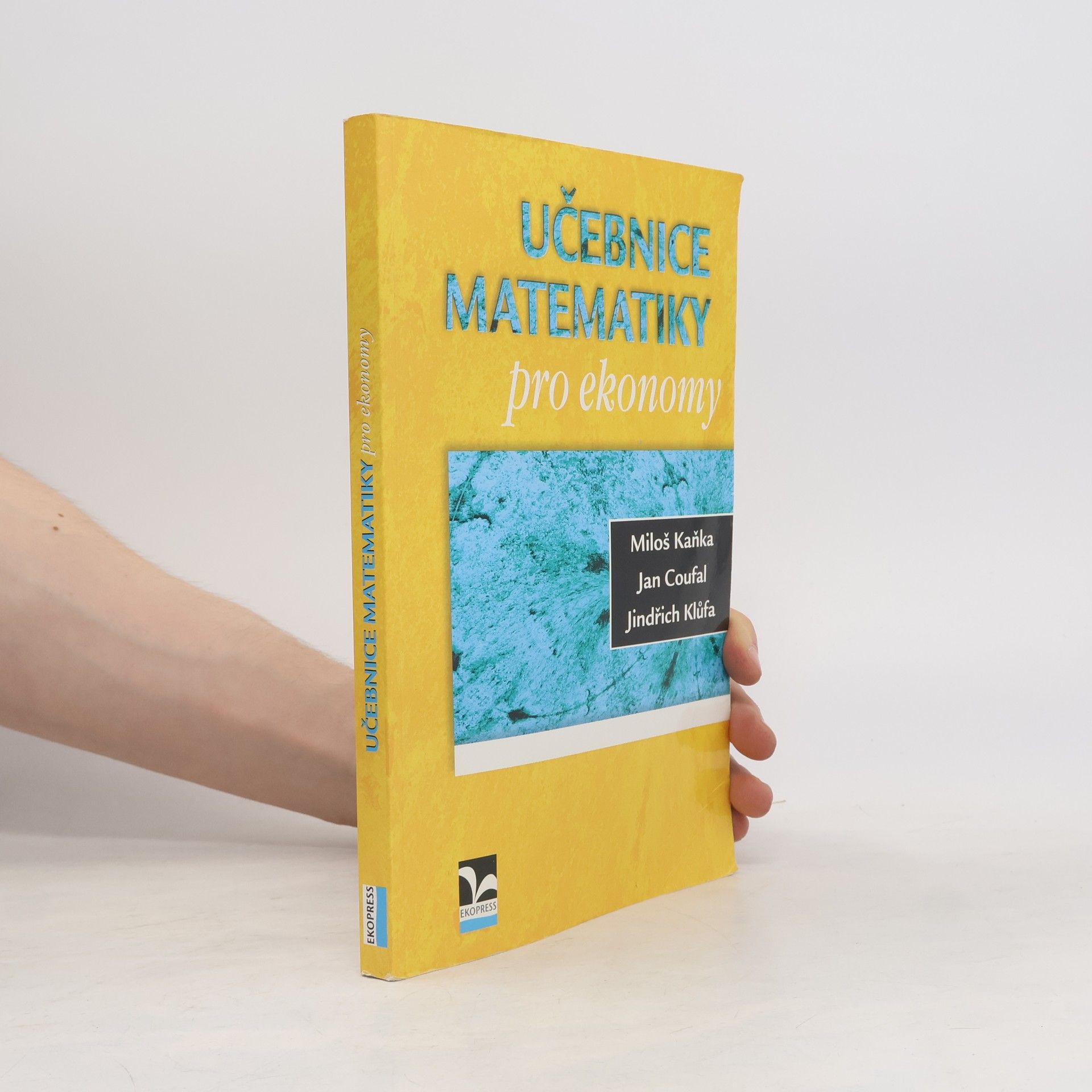 Jindřich Klůfa Učebnice matematiky pro ekonomy