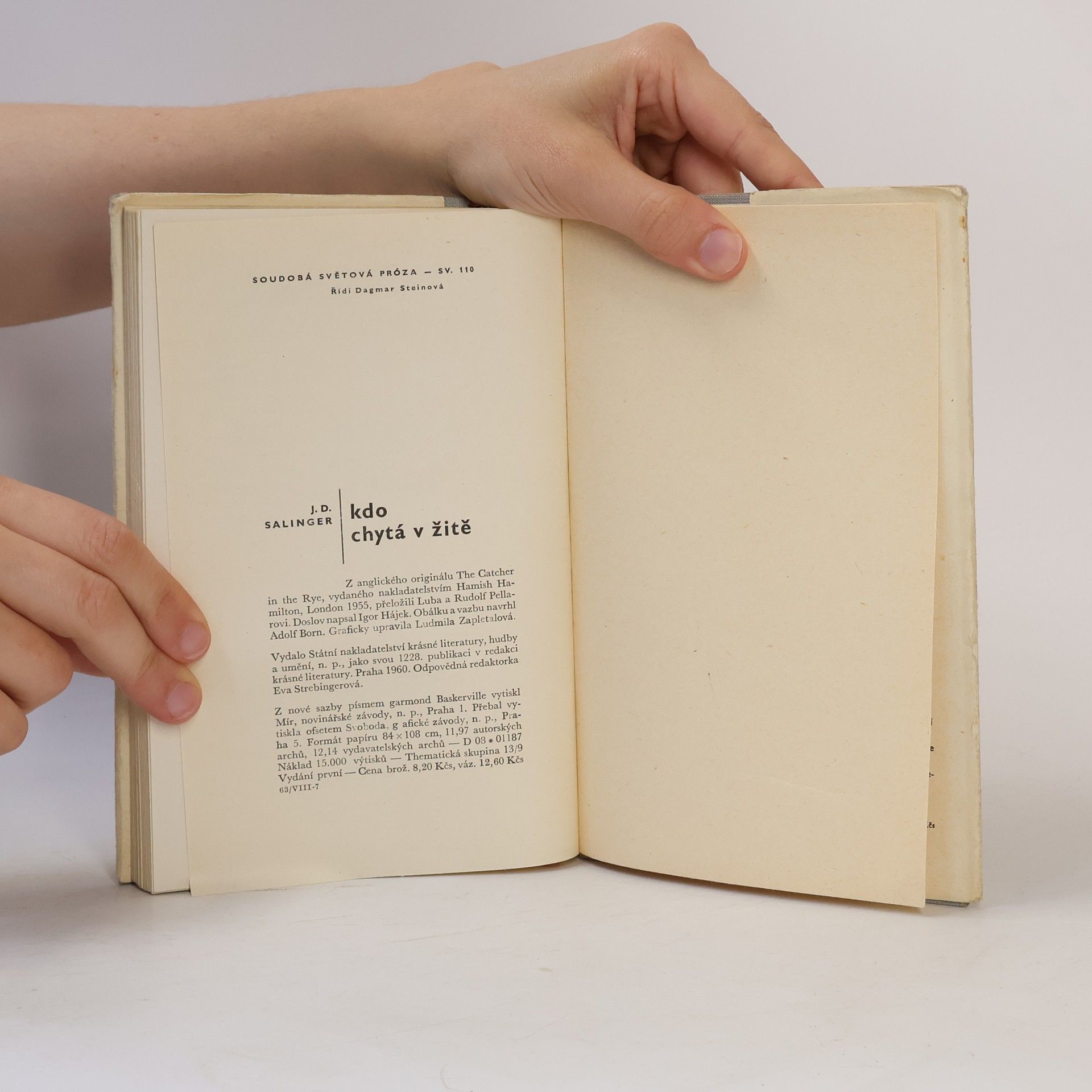 J. D. Salinger Kdo chytá v žitě