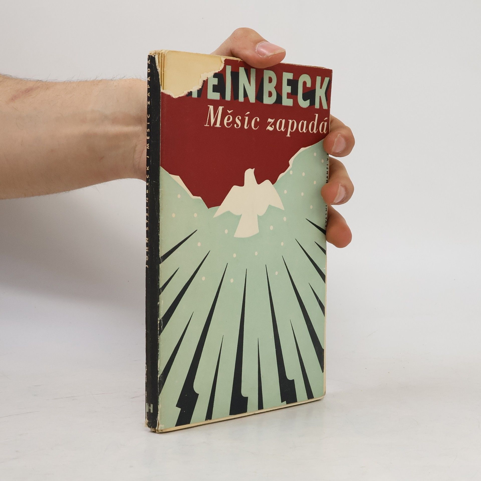 John Steinbeck Měsíc zapadá