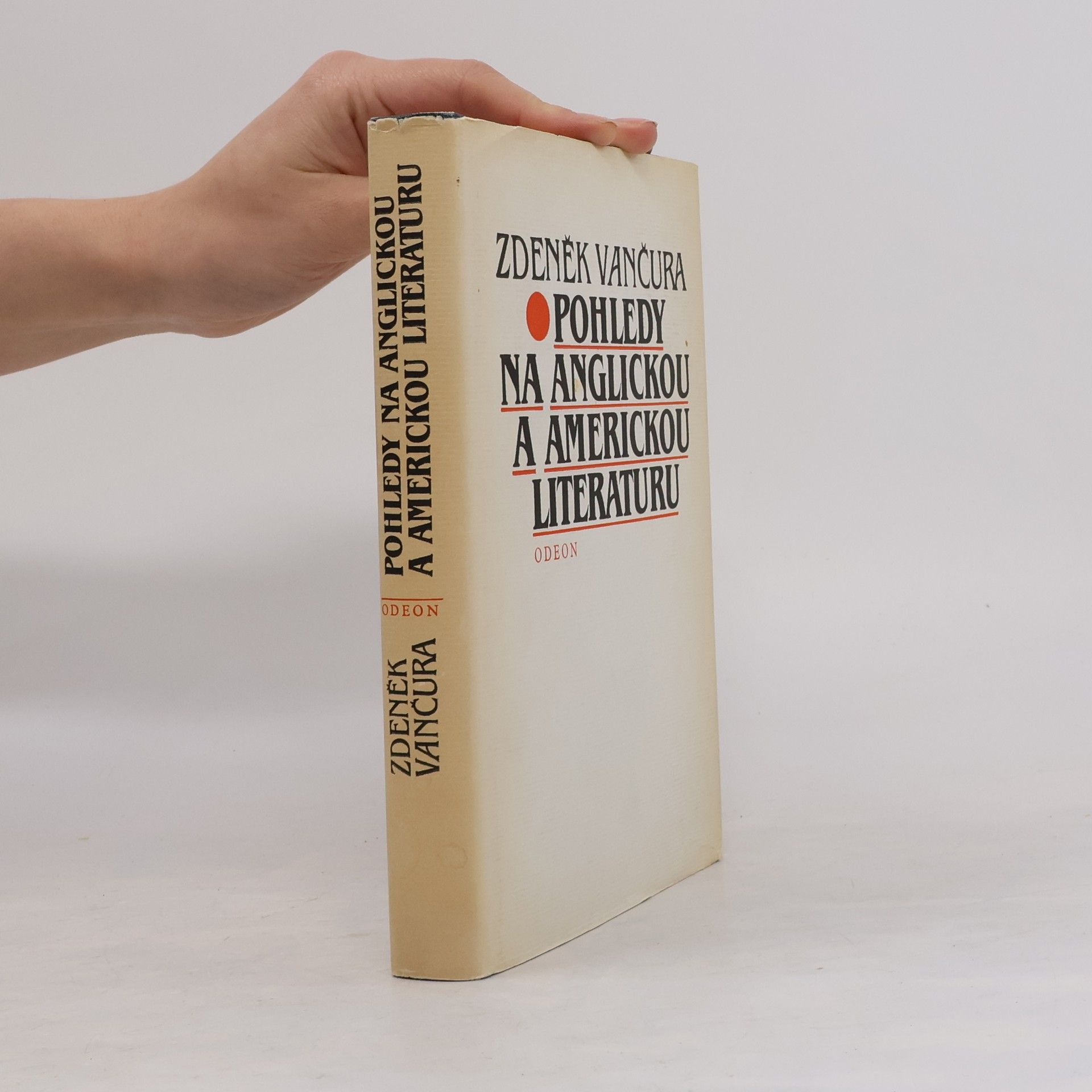 Zdeněk Vančura Pohledy na anglickou a americkou literaturu