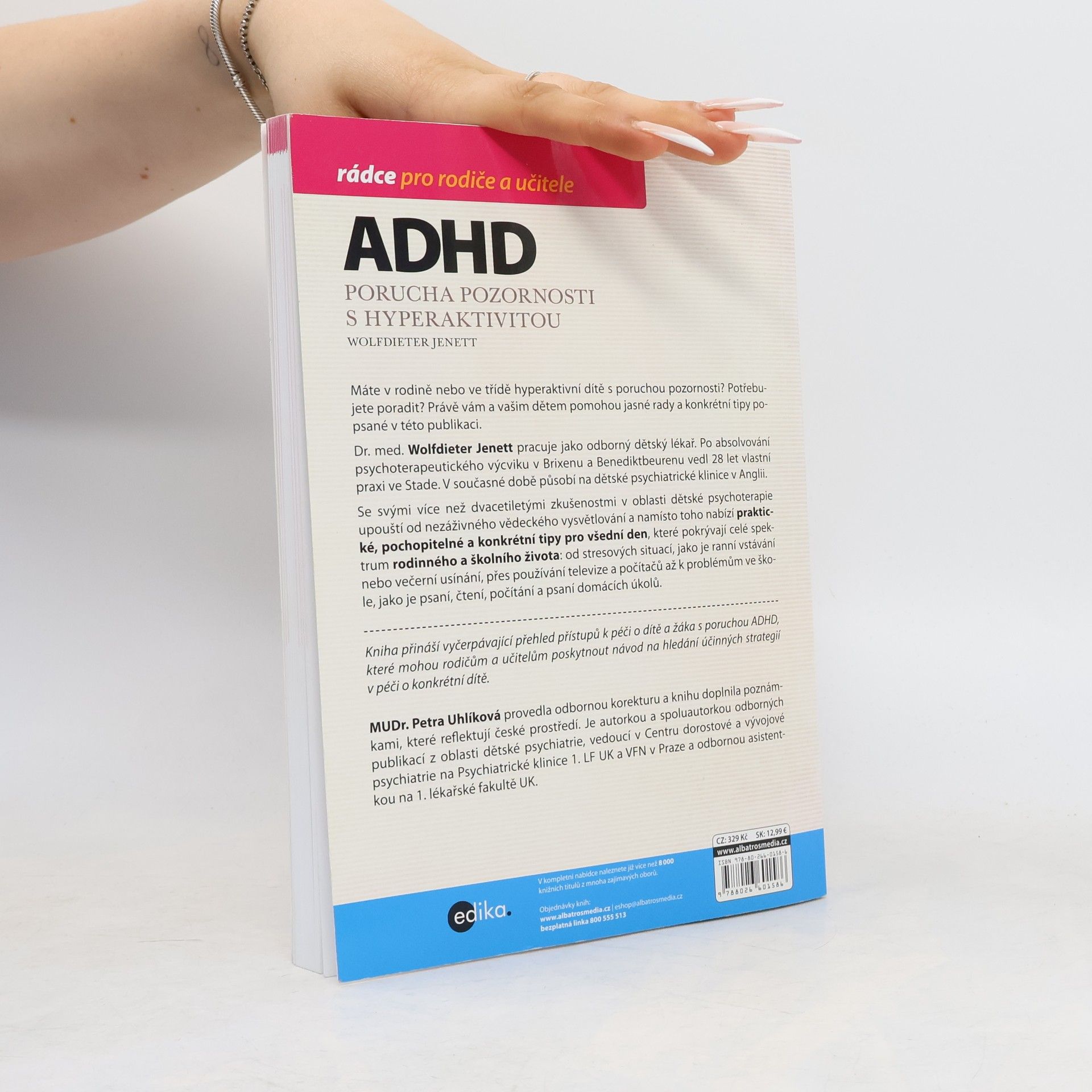Wolfdieter Jenett ADHD - 100 tipů pro rodiče a učitele