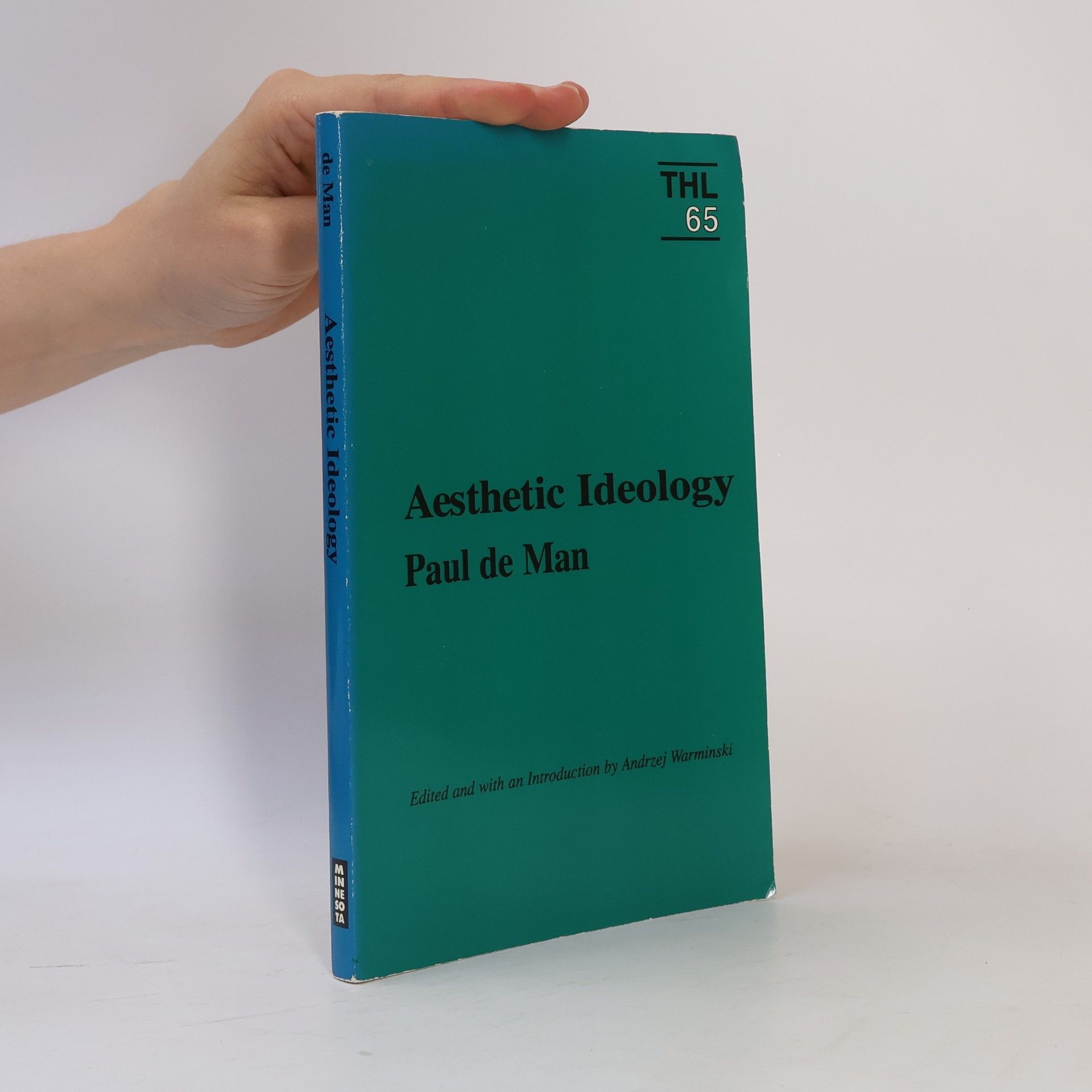 Warmiński Andrzej Theory and History of Literature - 65: Aesthetic Ideology