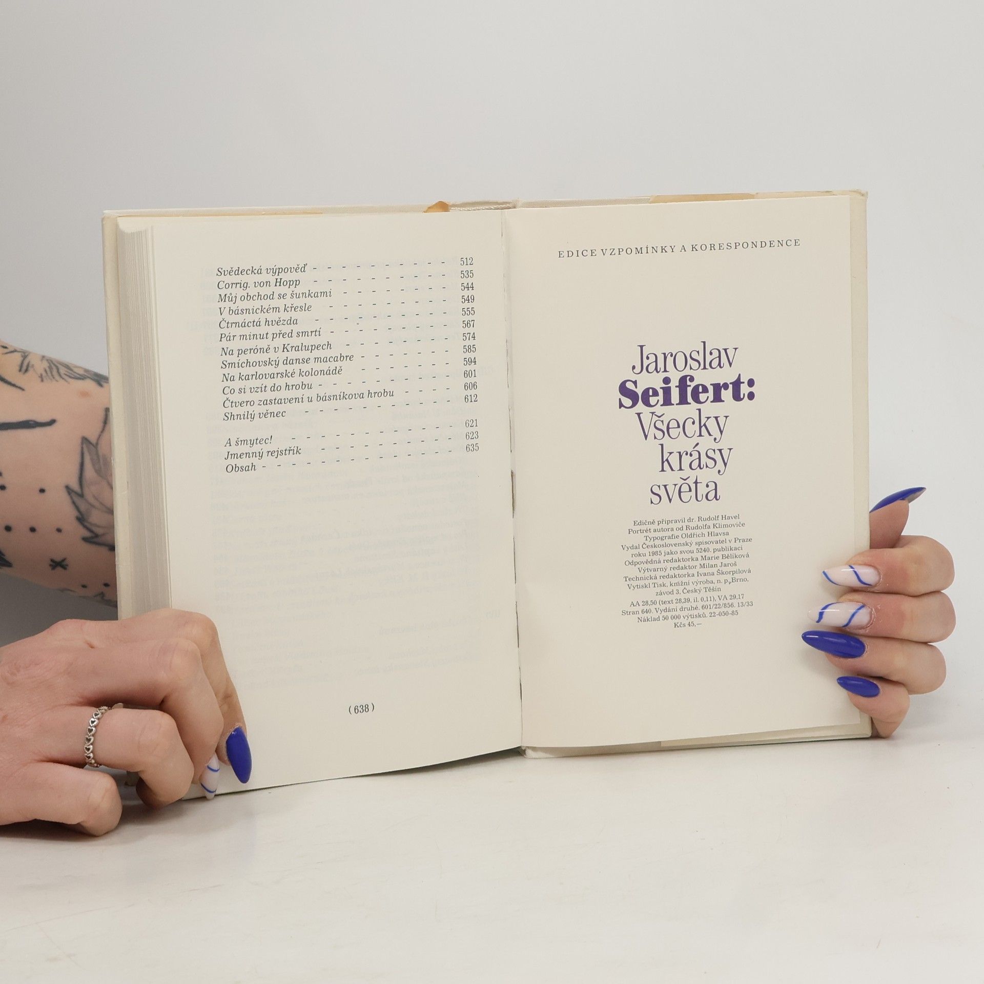 Jaroslav Seifert Všecky krásy světa