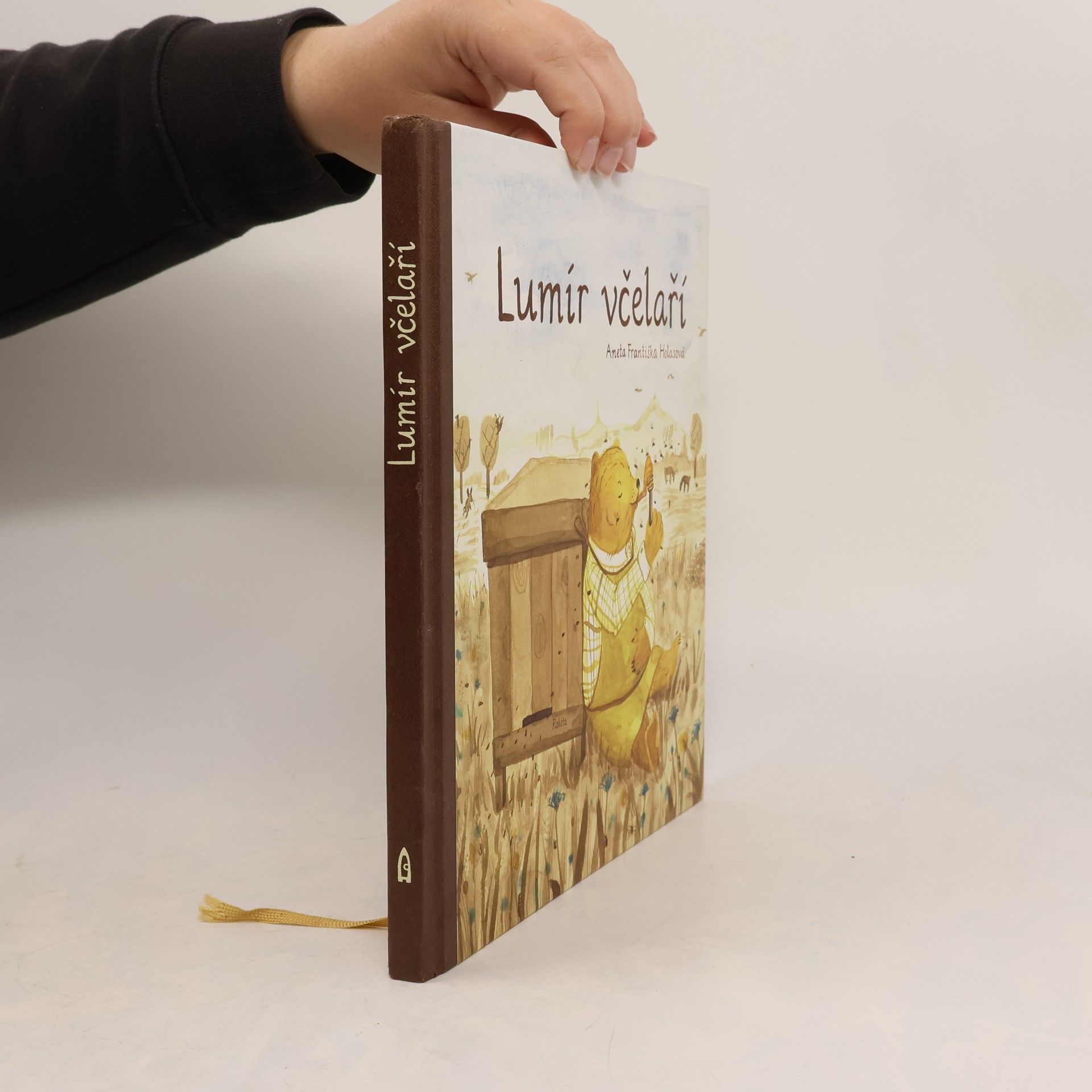 Aneta Františka‏ Holasová‏ Lumír včelaří, aneb, Medový slabikář