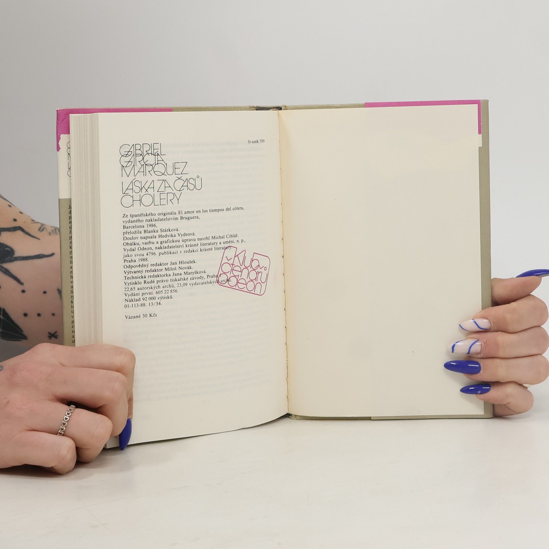 Gabriel García Márquez Láska za časů cholery