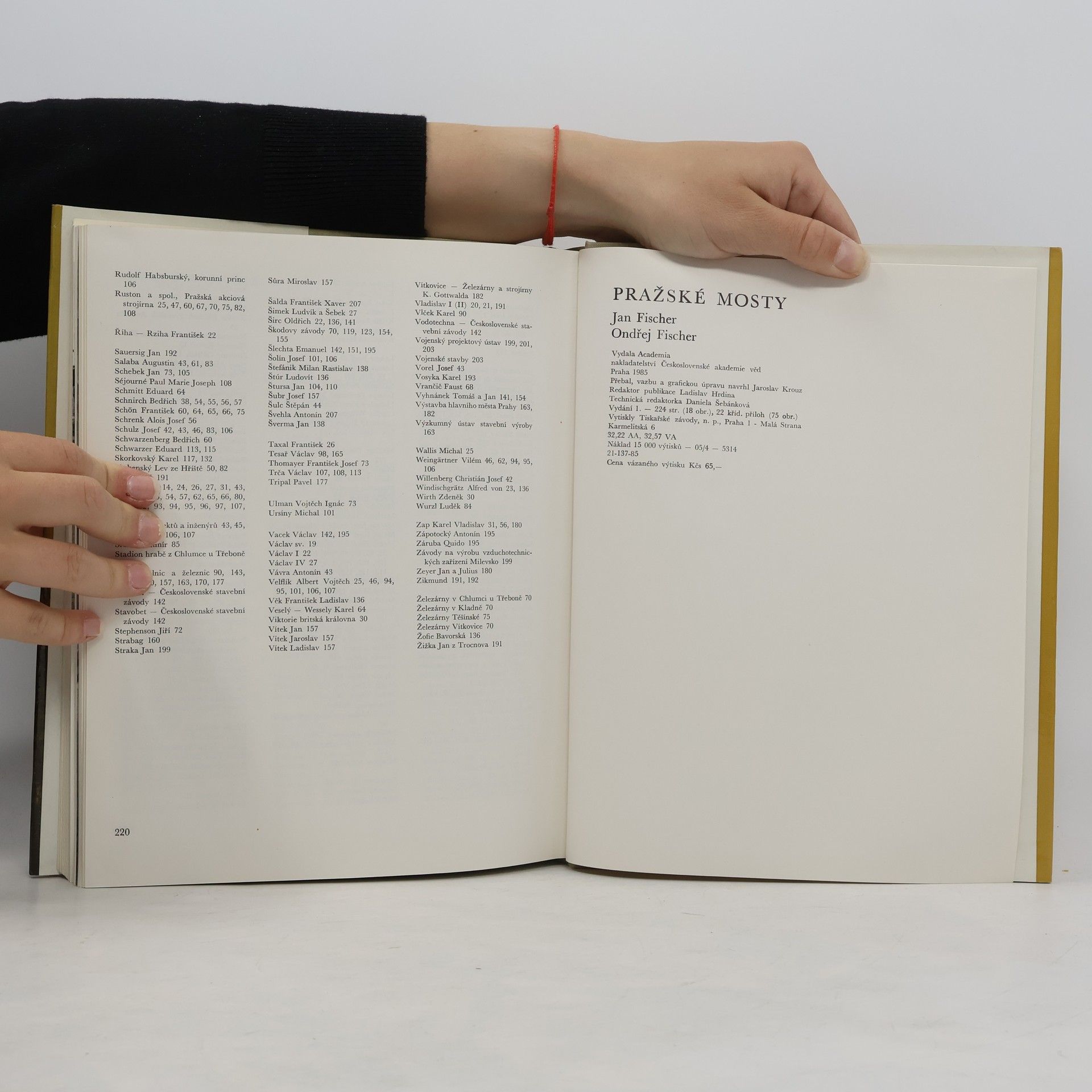 Ondřej Fischer Pražské mosty
