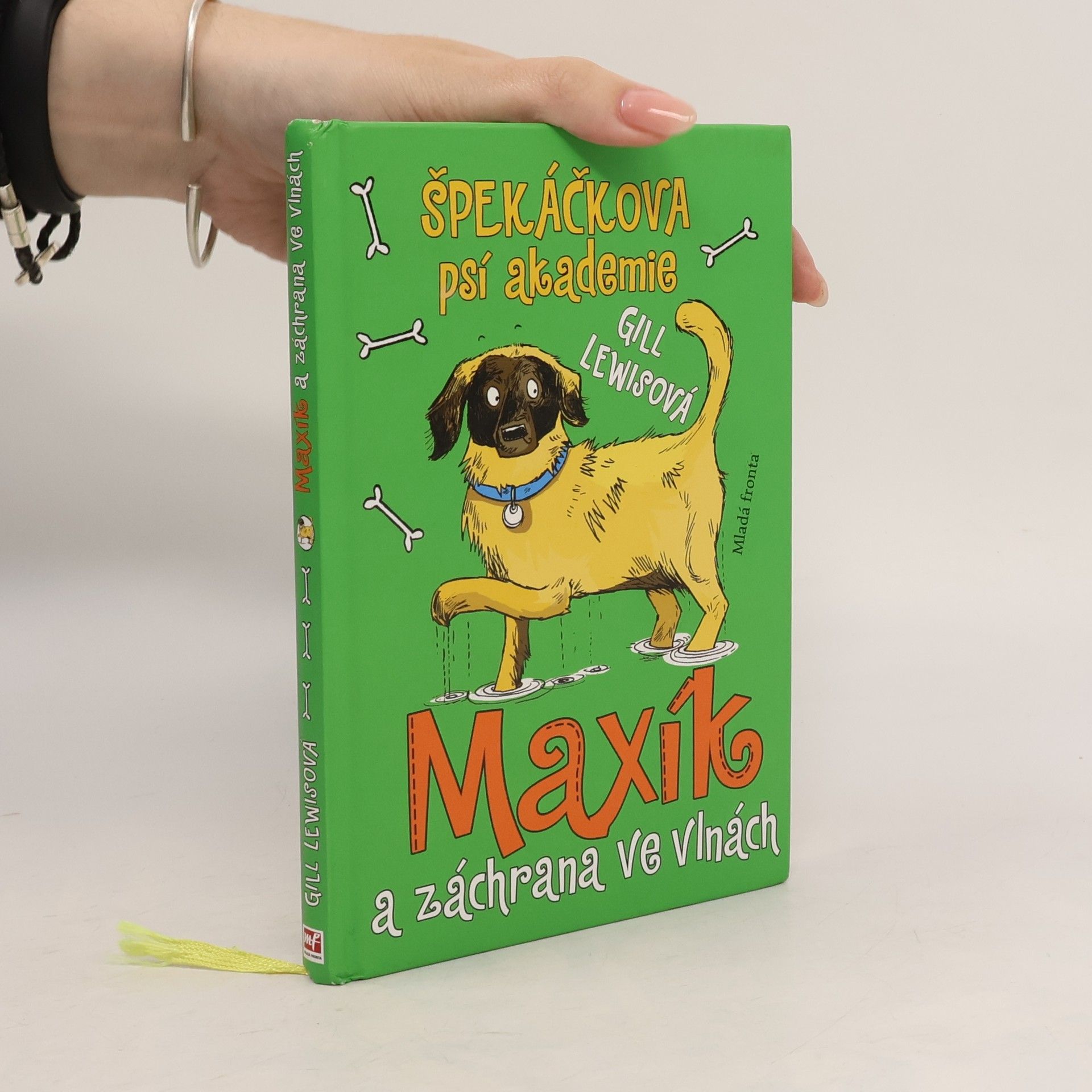 Gill Lewis Maxík a záchrana ve vlnách. Špekáčkova psí akademie 4