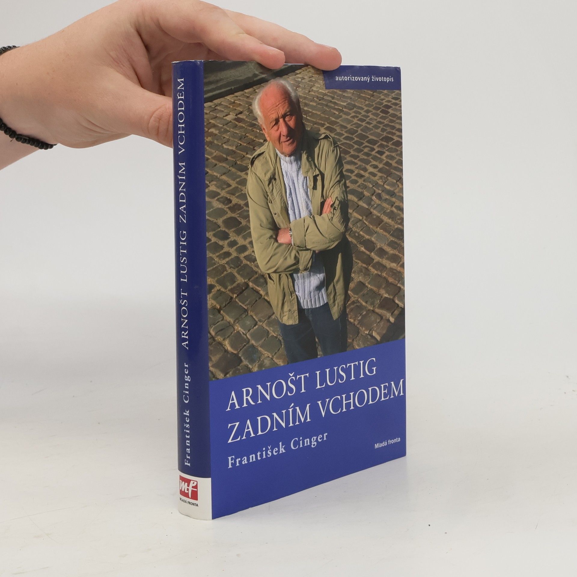 František Cinger Arnošt Lustig zadním vchodem