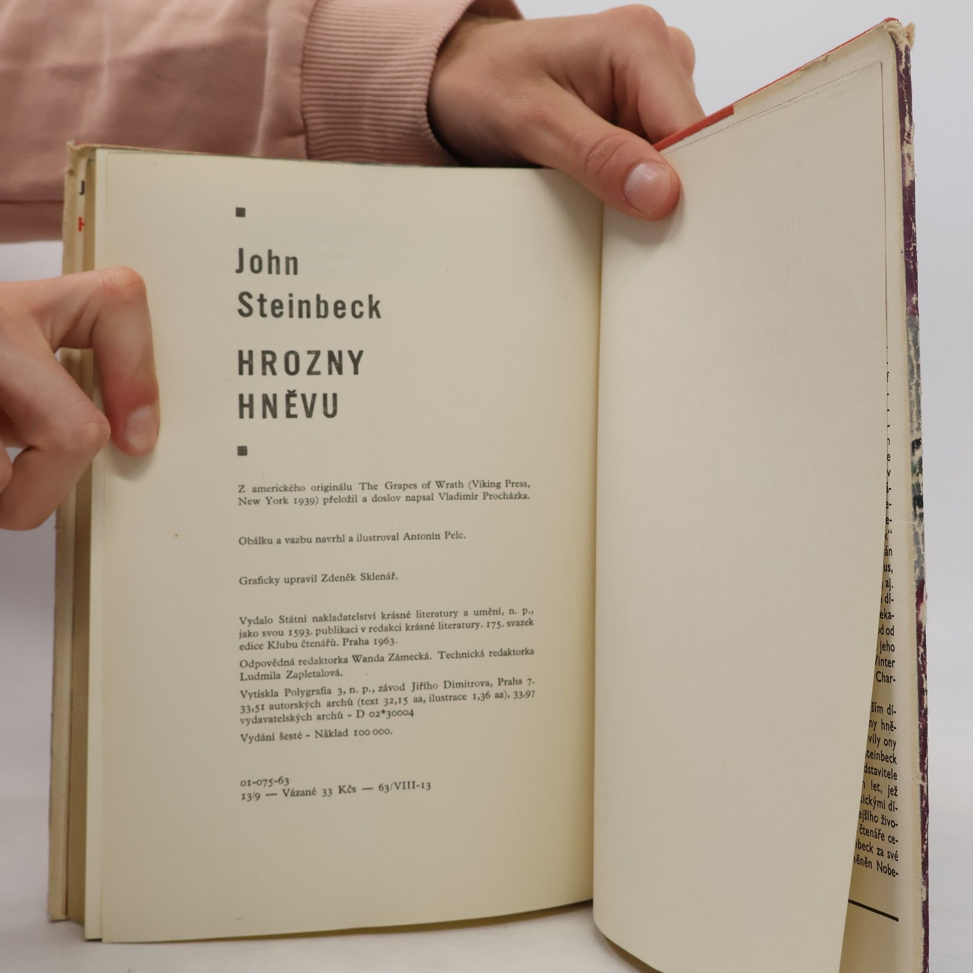 John Steinbeck Hrozny hněvu