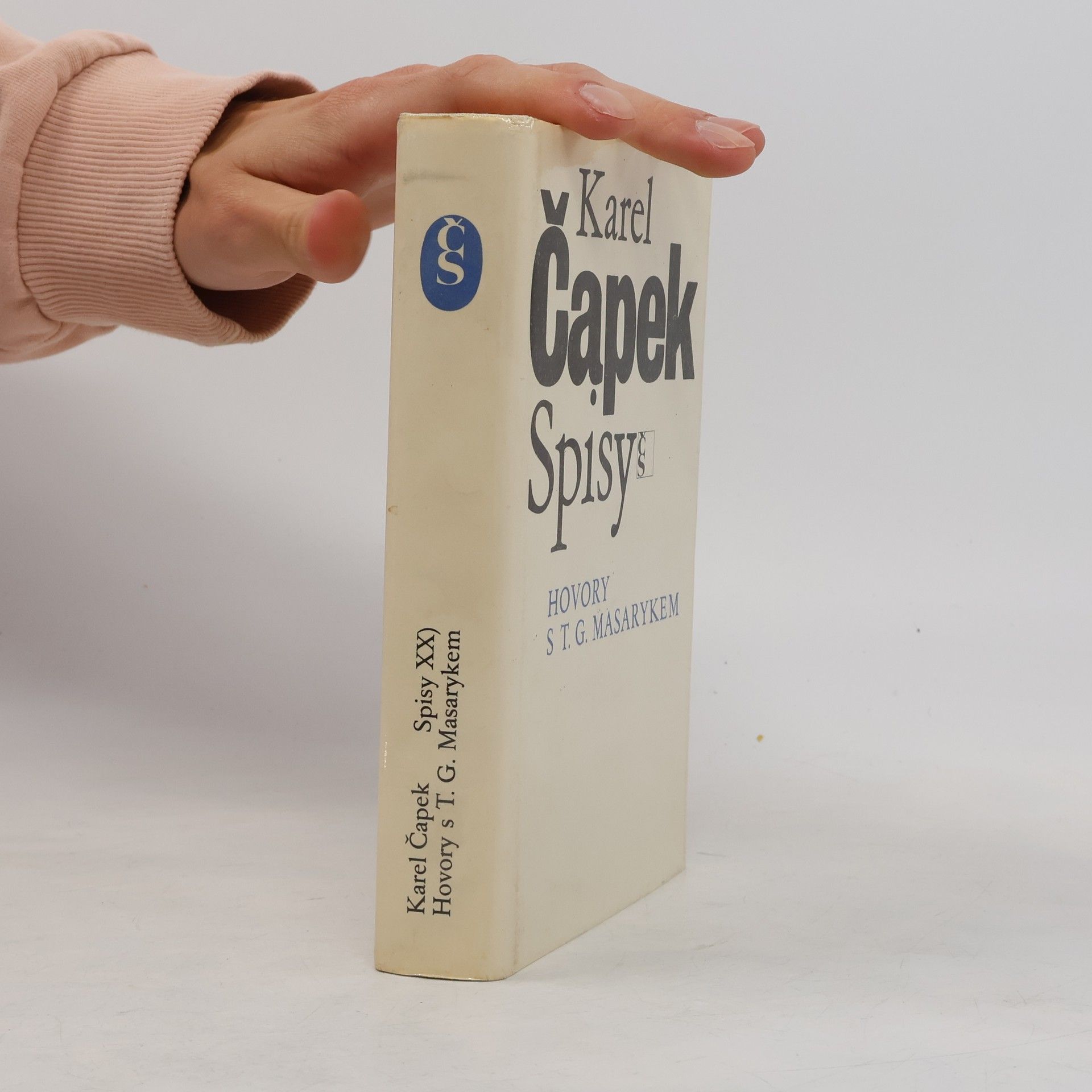 Karel Čapek Hovory s T. G. Masarykem