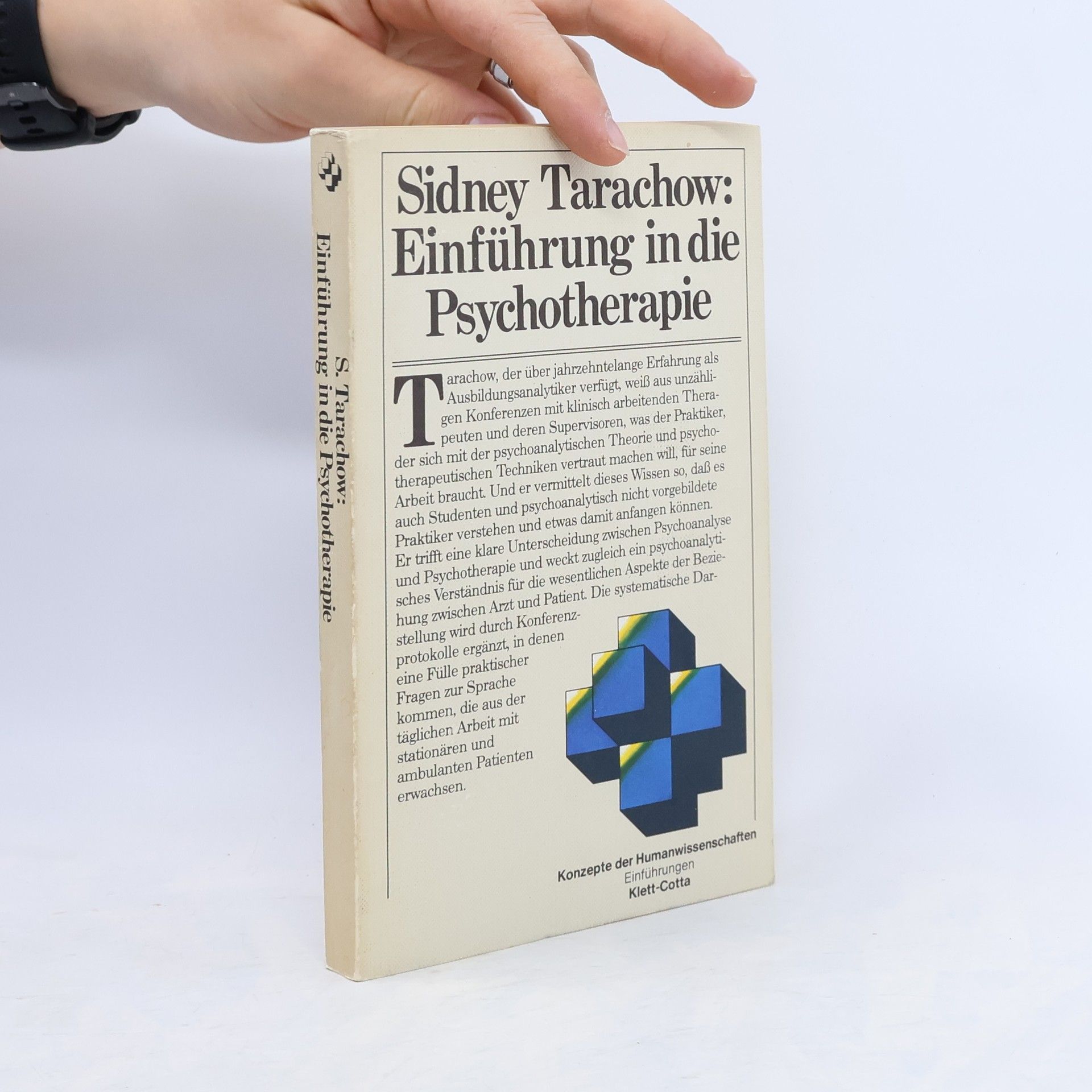 Sidney Tarachow Einführung in die Psychotherapie