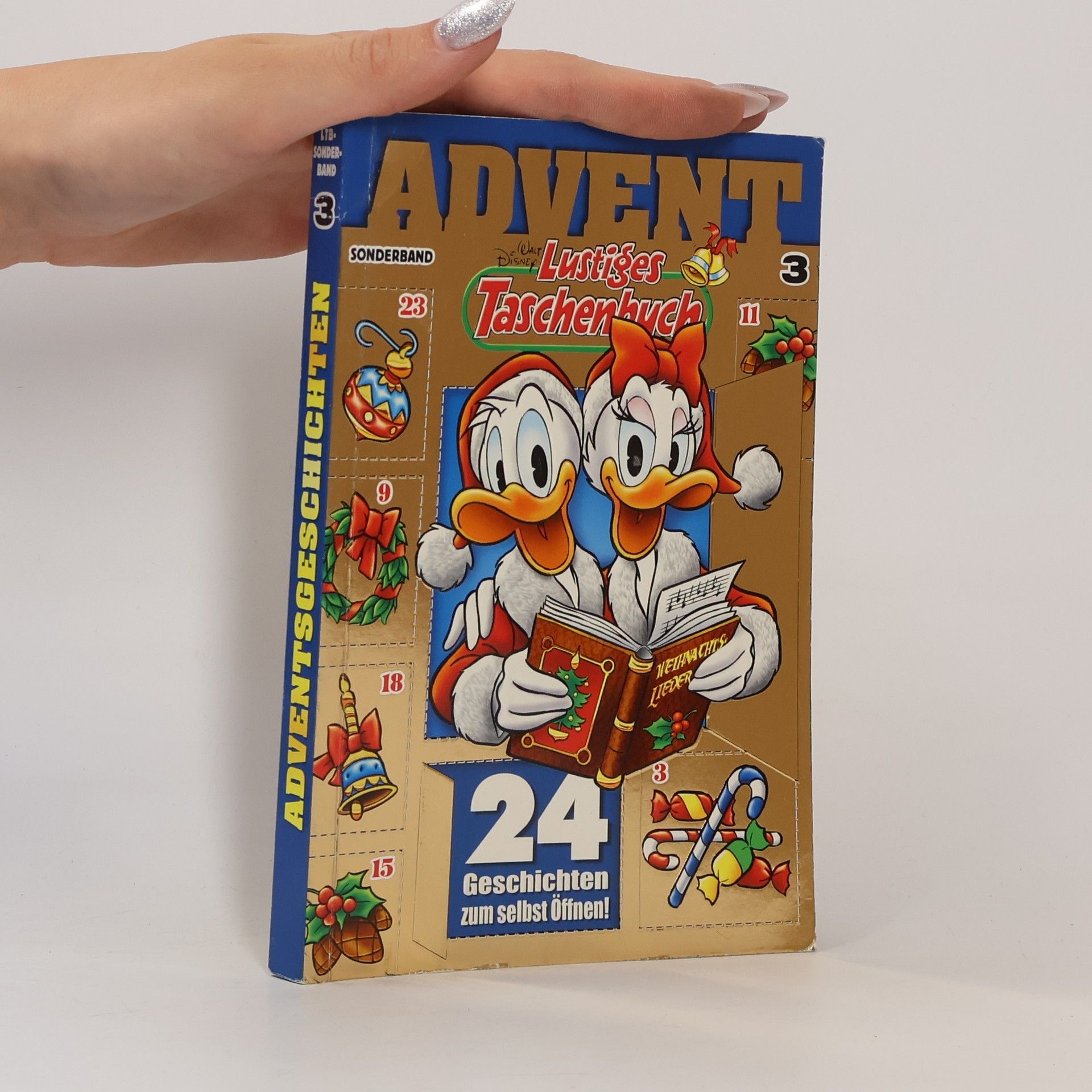Walt Disney Walt Disney Lustiges Taschenbuch 3 Advent, Sonderband, 24 Geschichten zum selbst Öffnen!