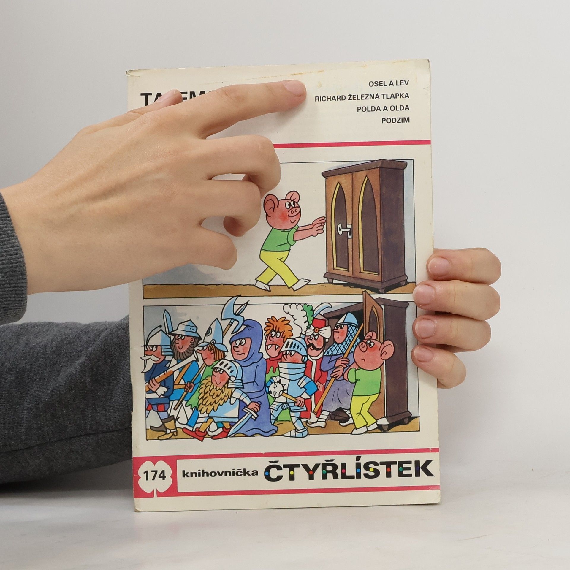 Ljuba Štíplová Čtyřlístek 174. Tajemství almary