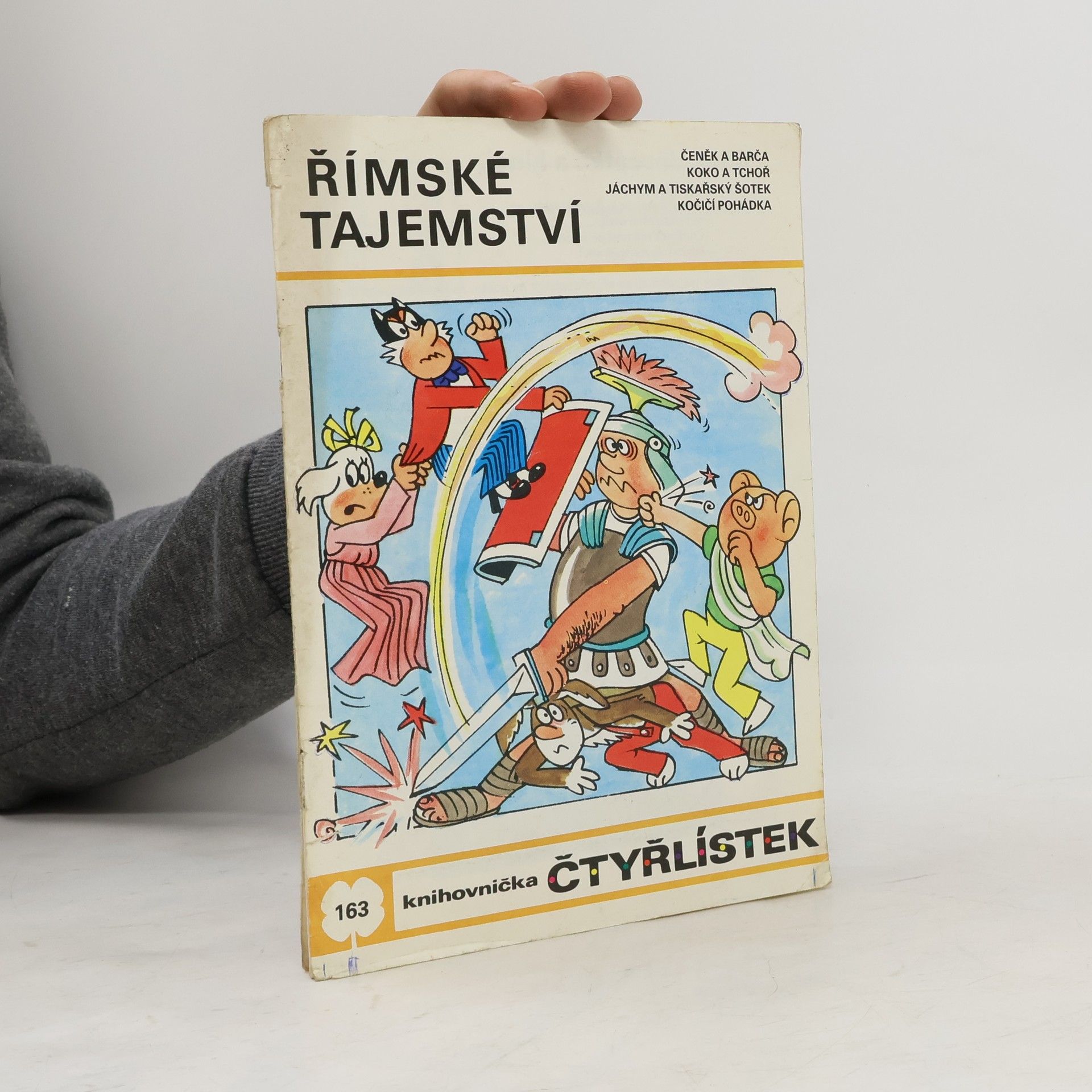 Jaroslav Němeček Čtyřlístek 163. Římské tajemství
