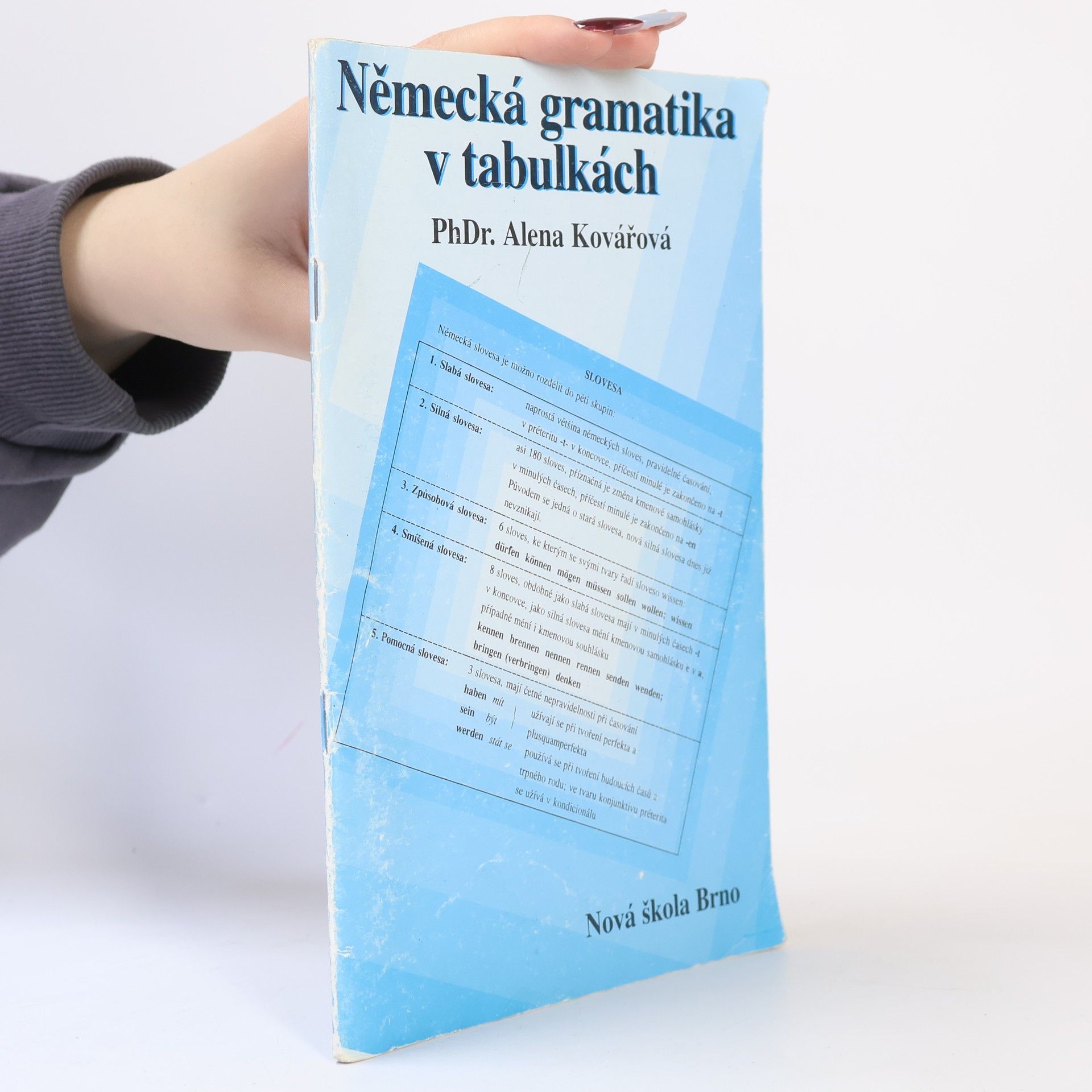 Alena Kovářová Německá gramatika v tabulkách