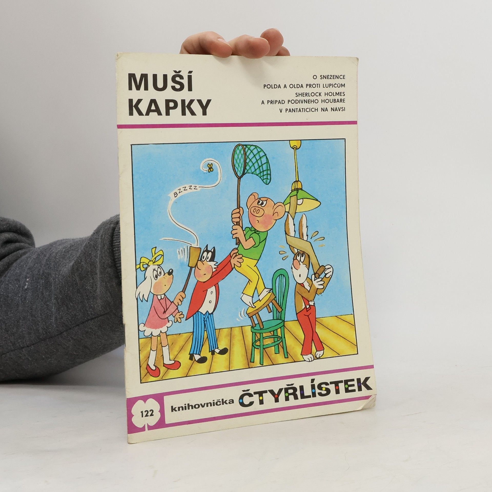 Ljuba Štíplová Čtyřlístek 122. Muší kapky