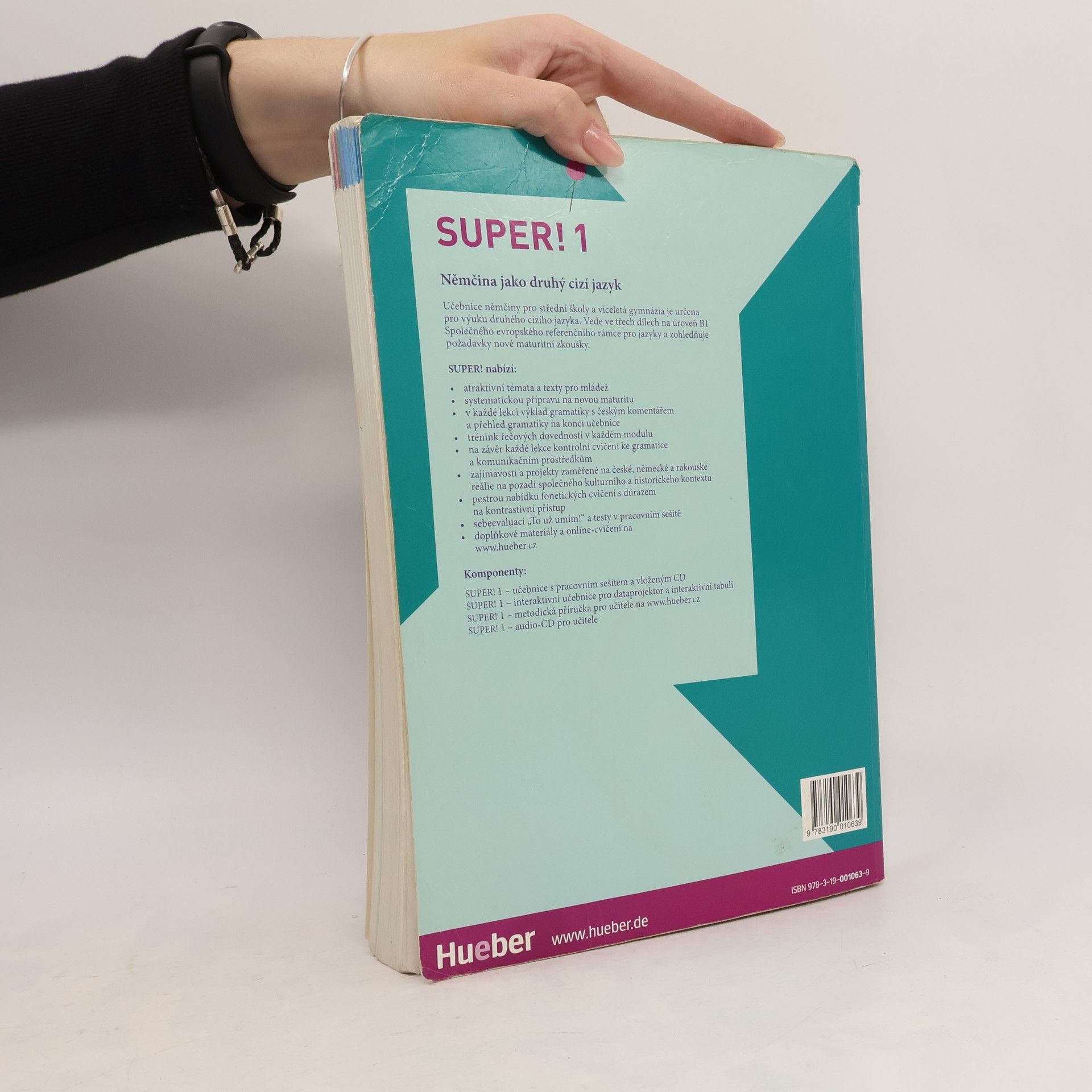 Various authors Super! 1 : němčina jako druhý cizí jazyk : učebnice a pracovní sešit