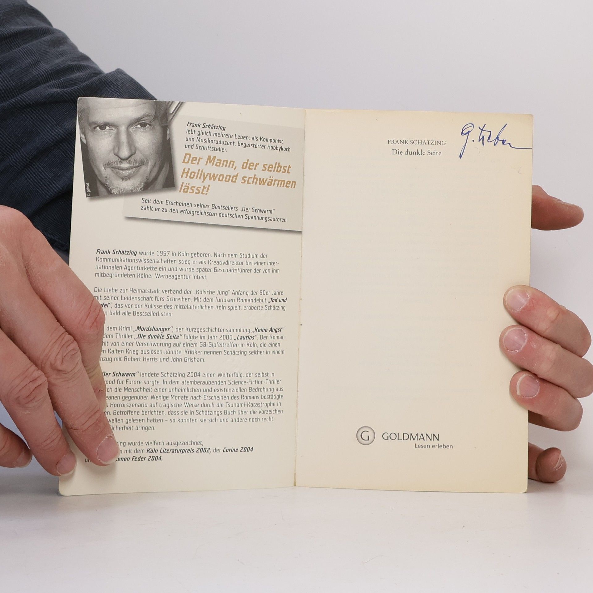 Frank Schätzing Die dunkle Seite