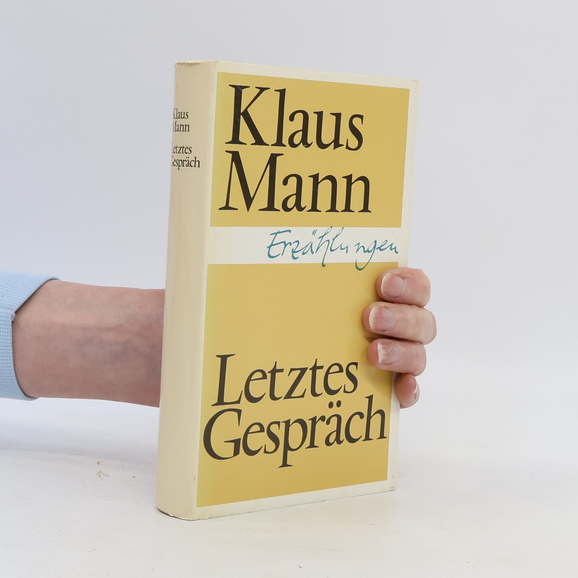 Klaus Mann Letztes Gespräch