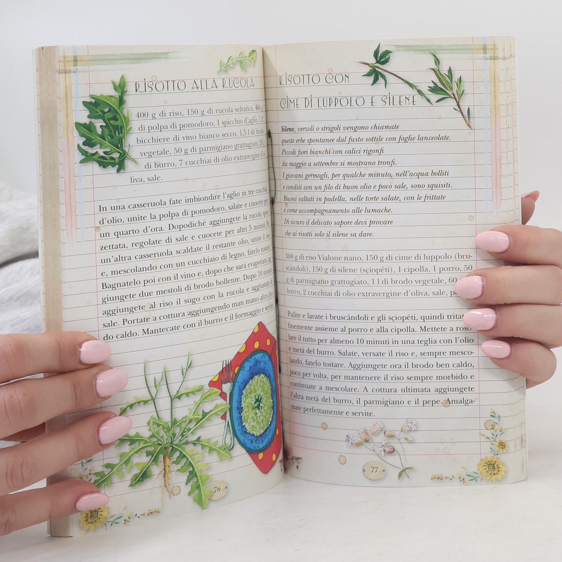 Atlante delle erbette di prati, rive e dei piccoli frutti di bosco. Le ricette per cucinarle
