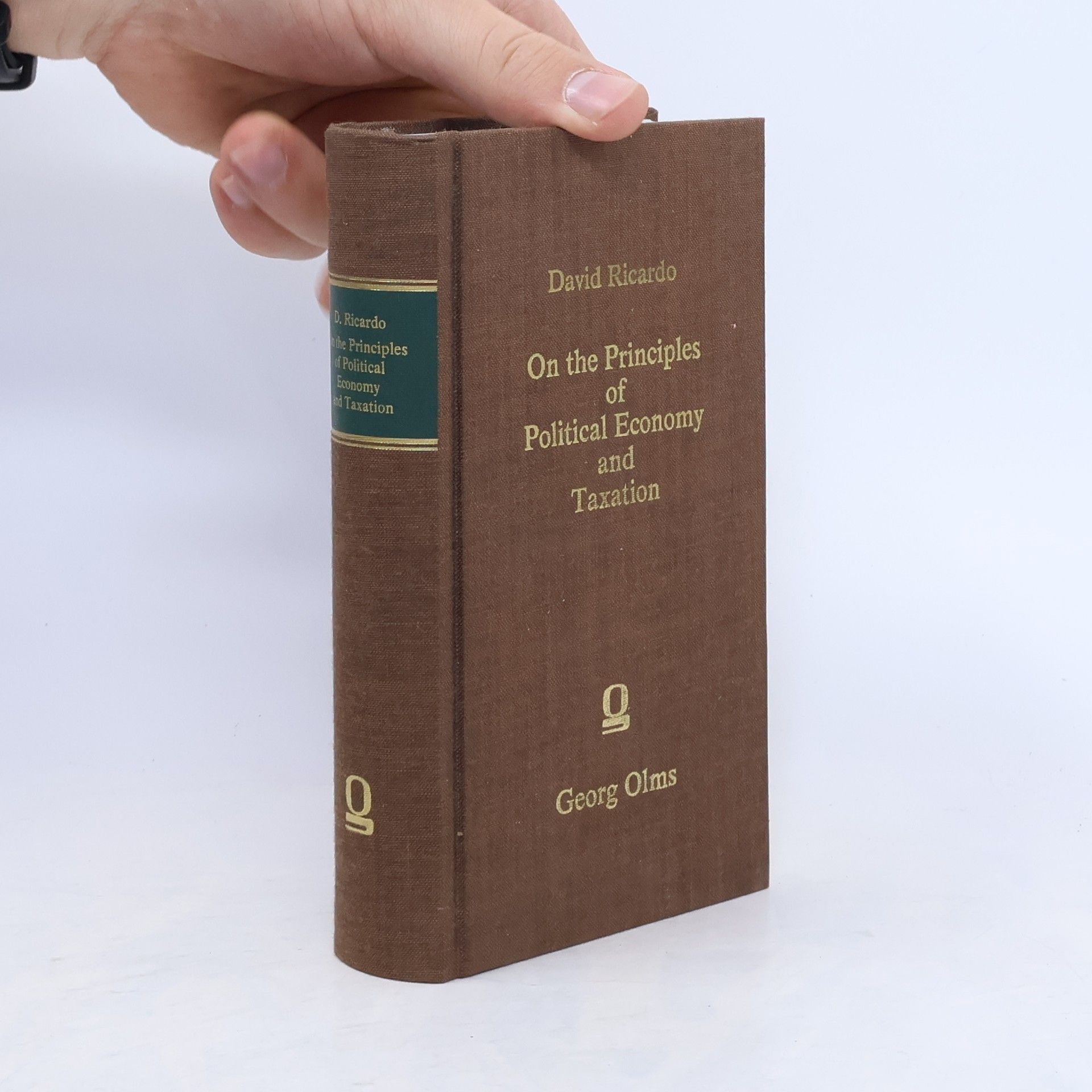 David Ricardo On the Principles of Political Economy and Taxation