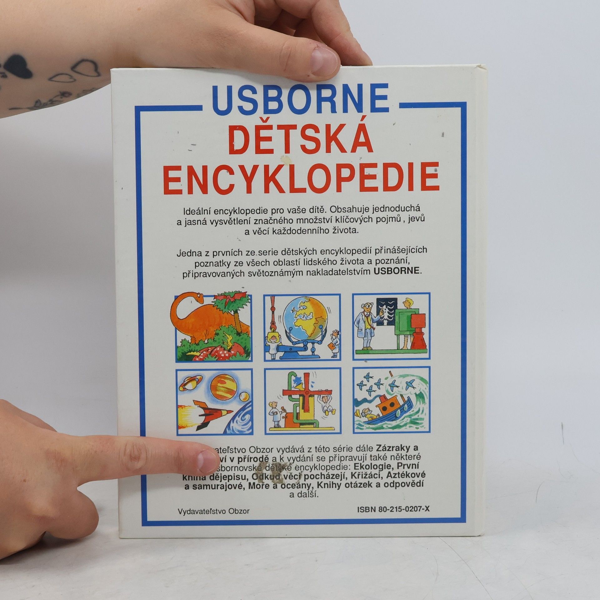 Jane Elliott Usborne dětská encyklopedie