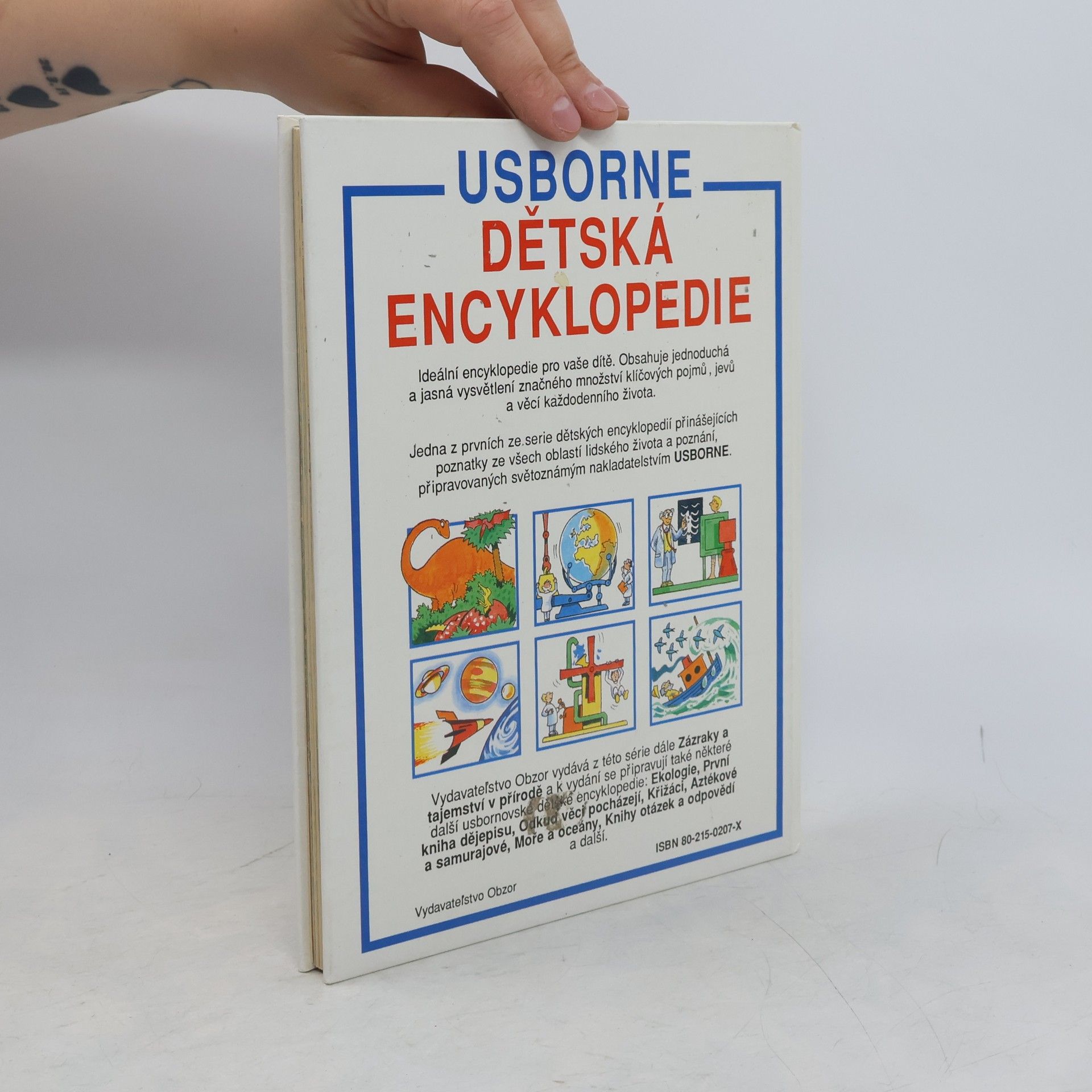 Jane Elliott Usborne dětská encyklopedie