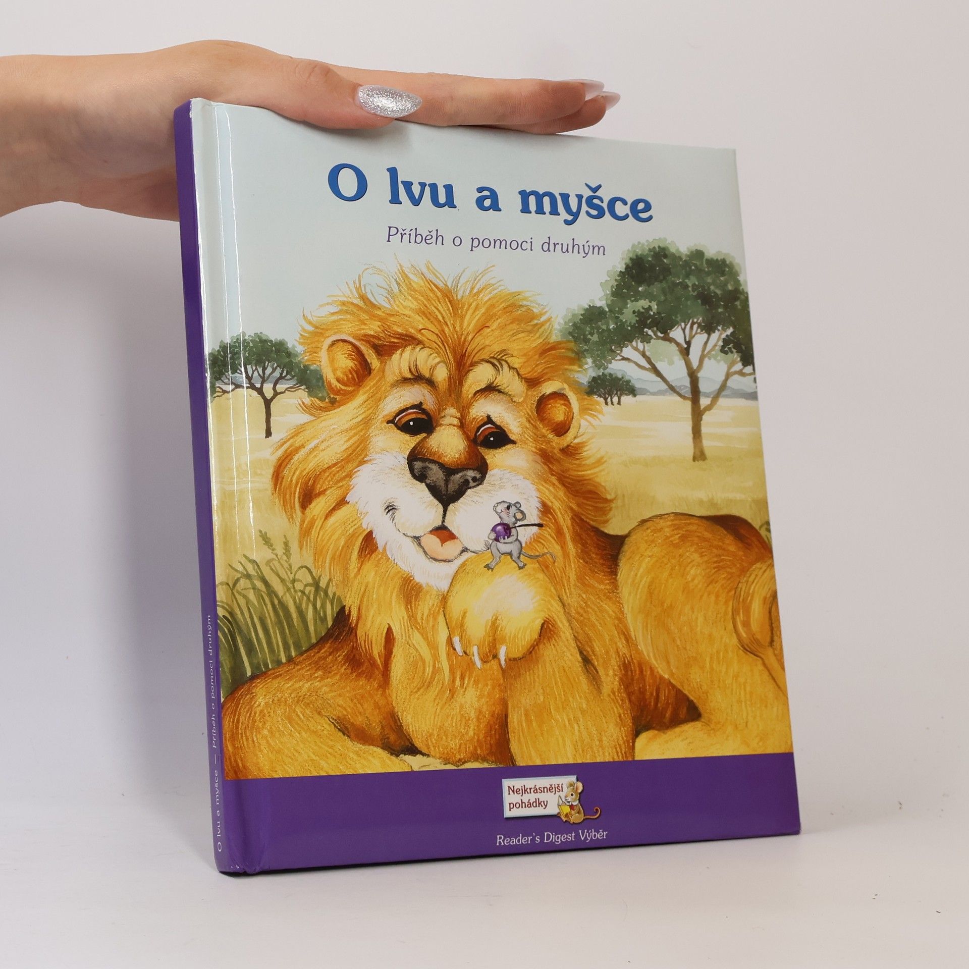 Kolektiv autorů O lvu a myšce. Příběh o pomoci druhým