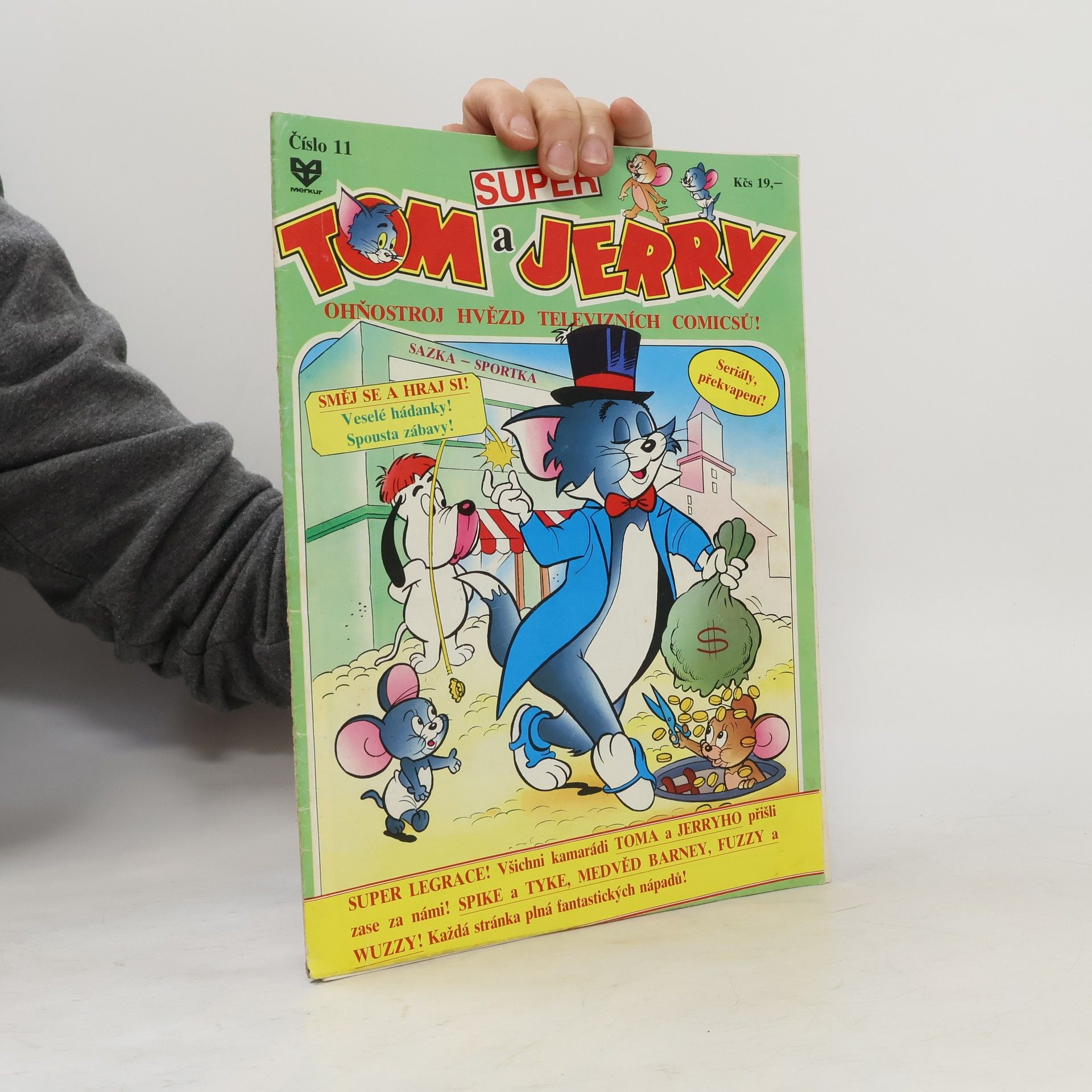 Kolektív autorov Super Tom a Jerry : ohňostroj hvězd televizních comicsů. Číslo 11