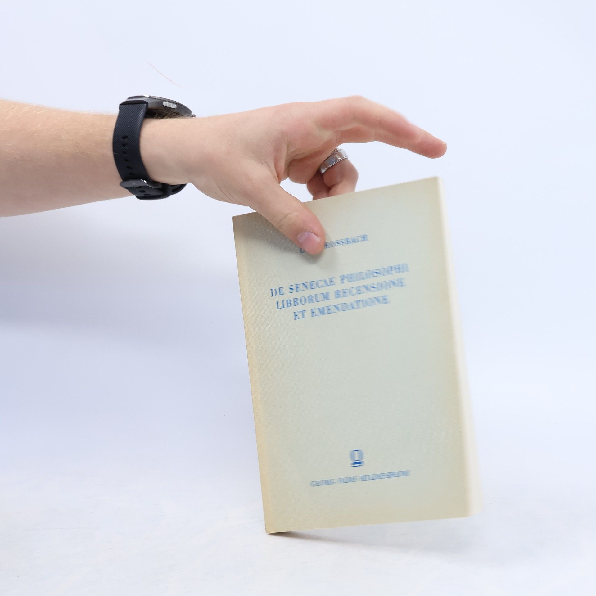 Otto Rossbach De Senecae philosophi librorum recensione et emendatione