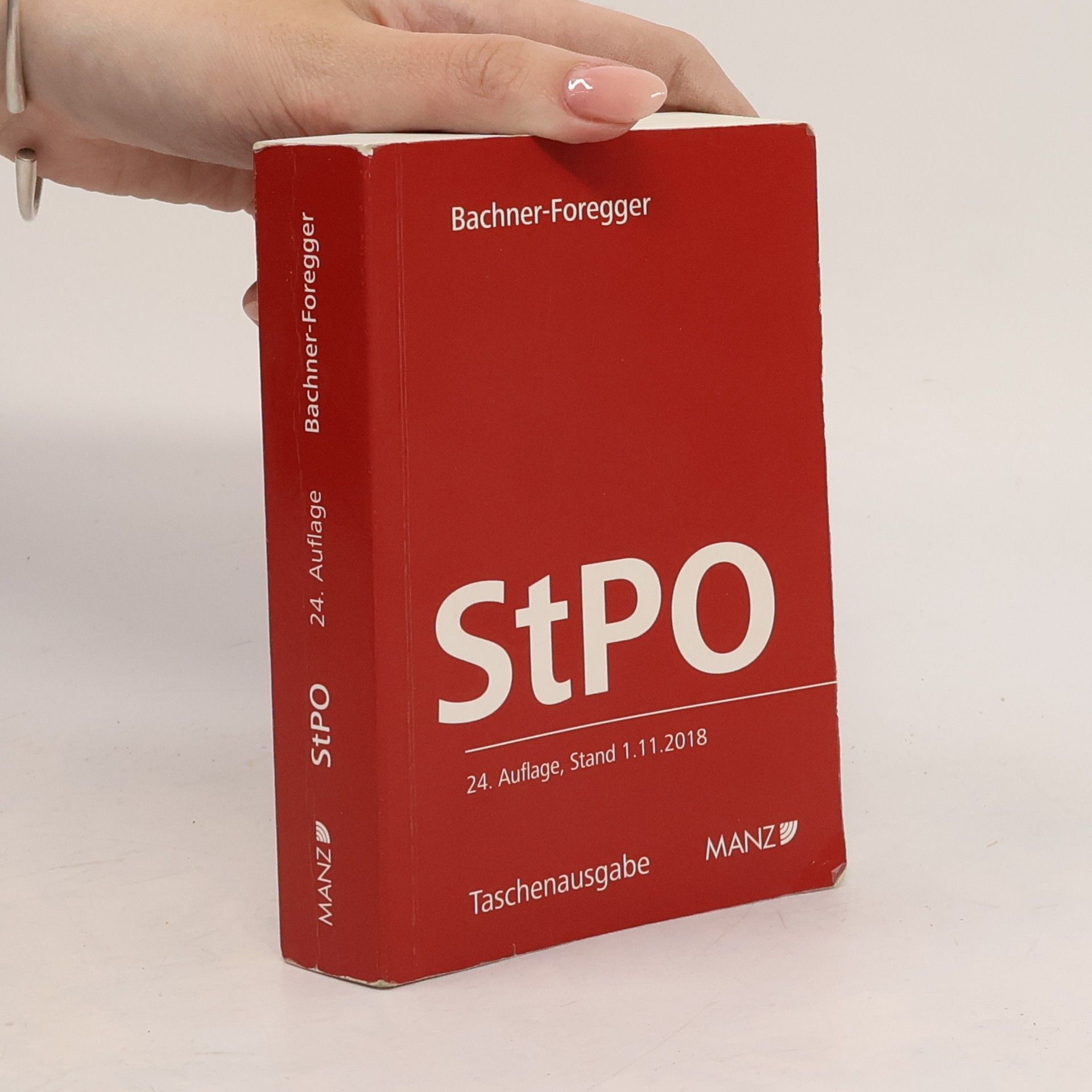 Helene Bachner Foregger Strafprozessordnung