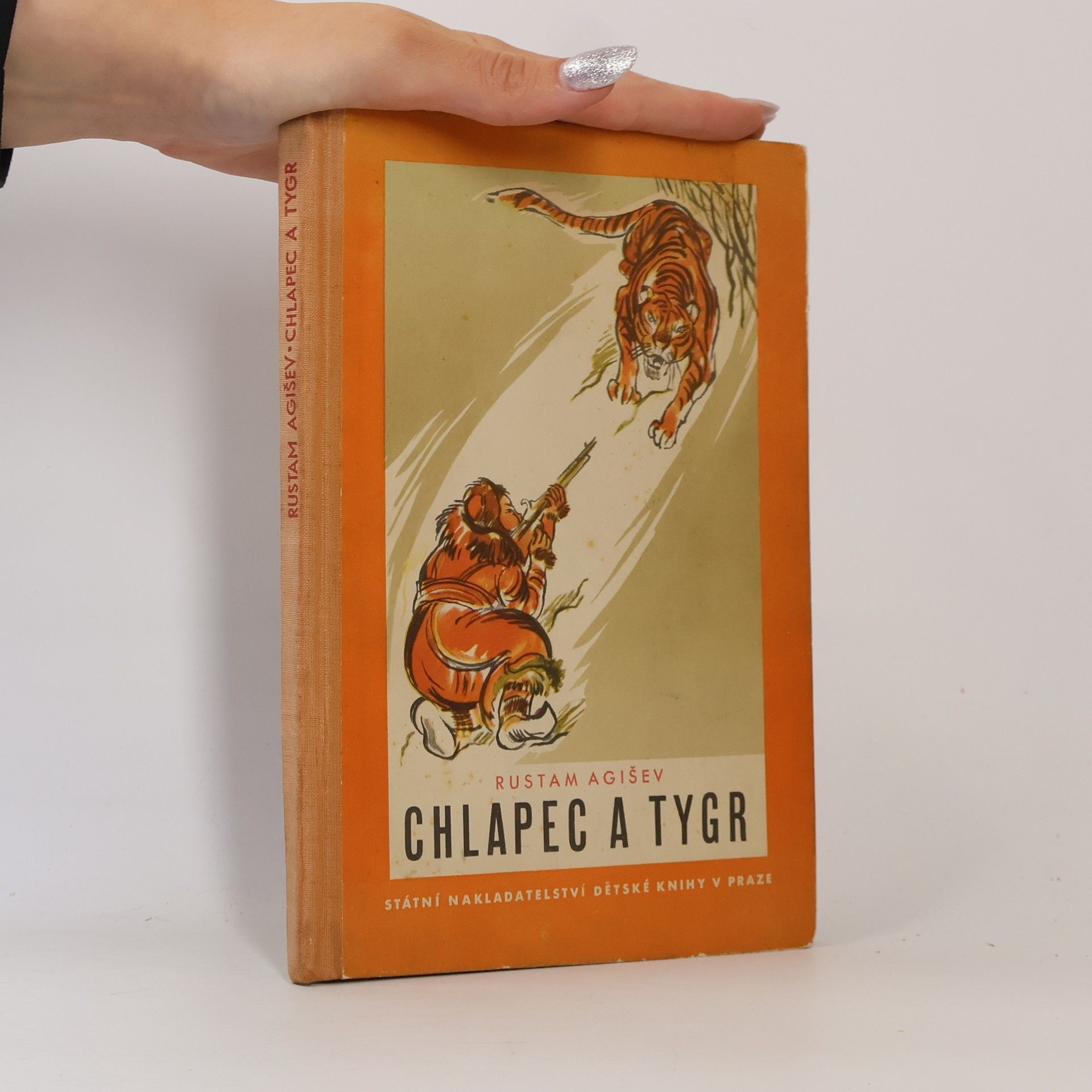 Rustam Konstantinovič Agišev Chlapec a tygr