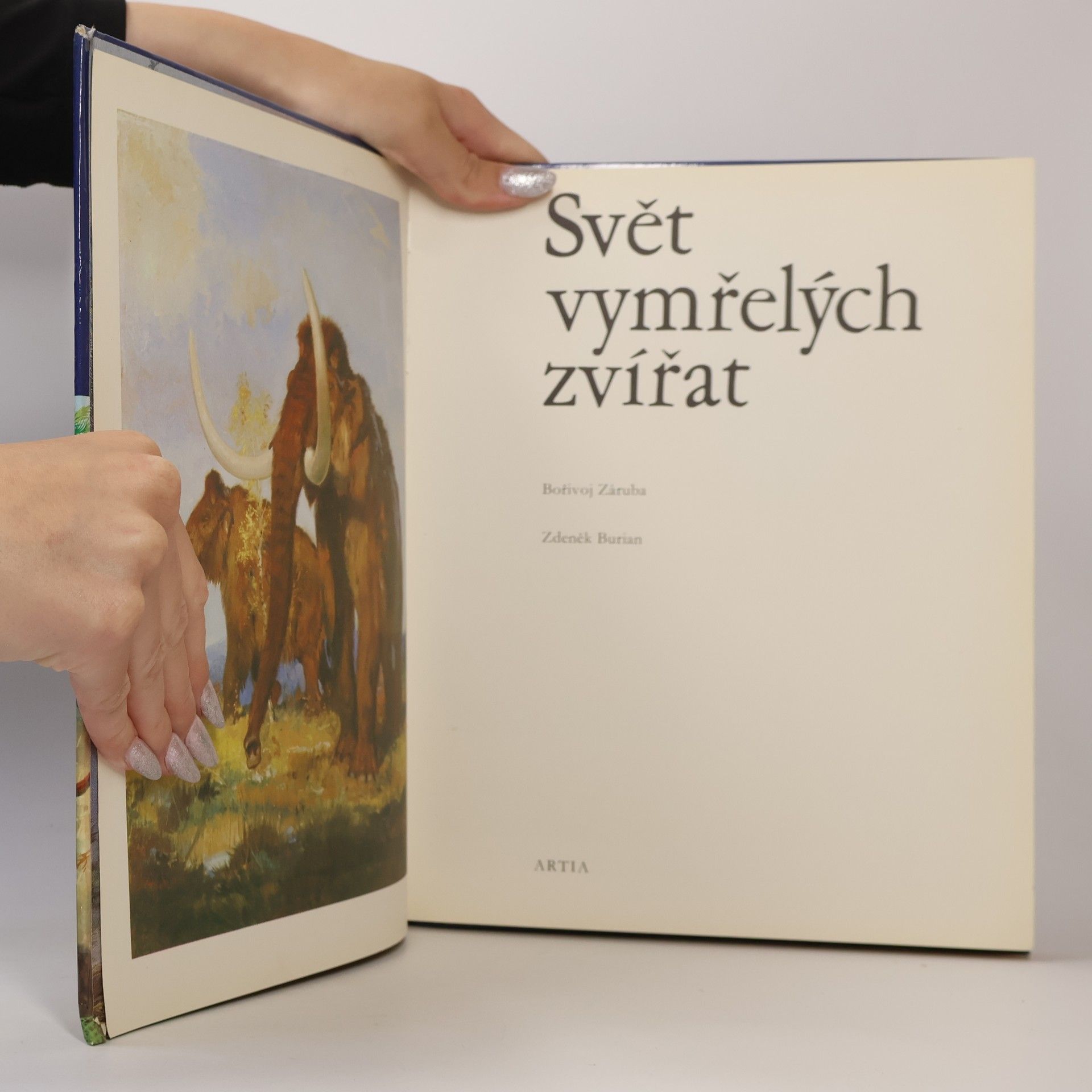 Zdeněk Burian Svět vymřelých zvířat