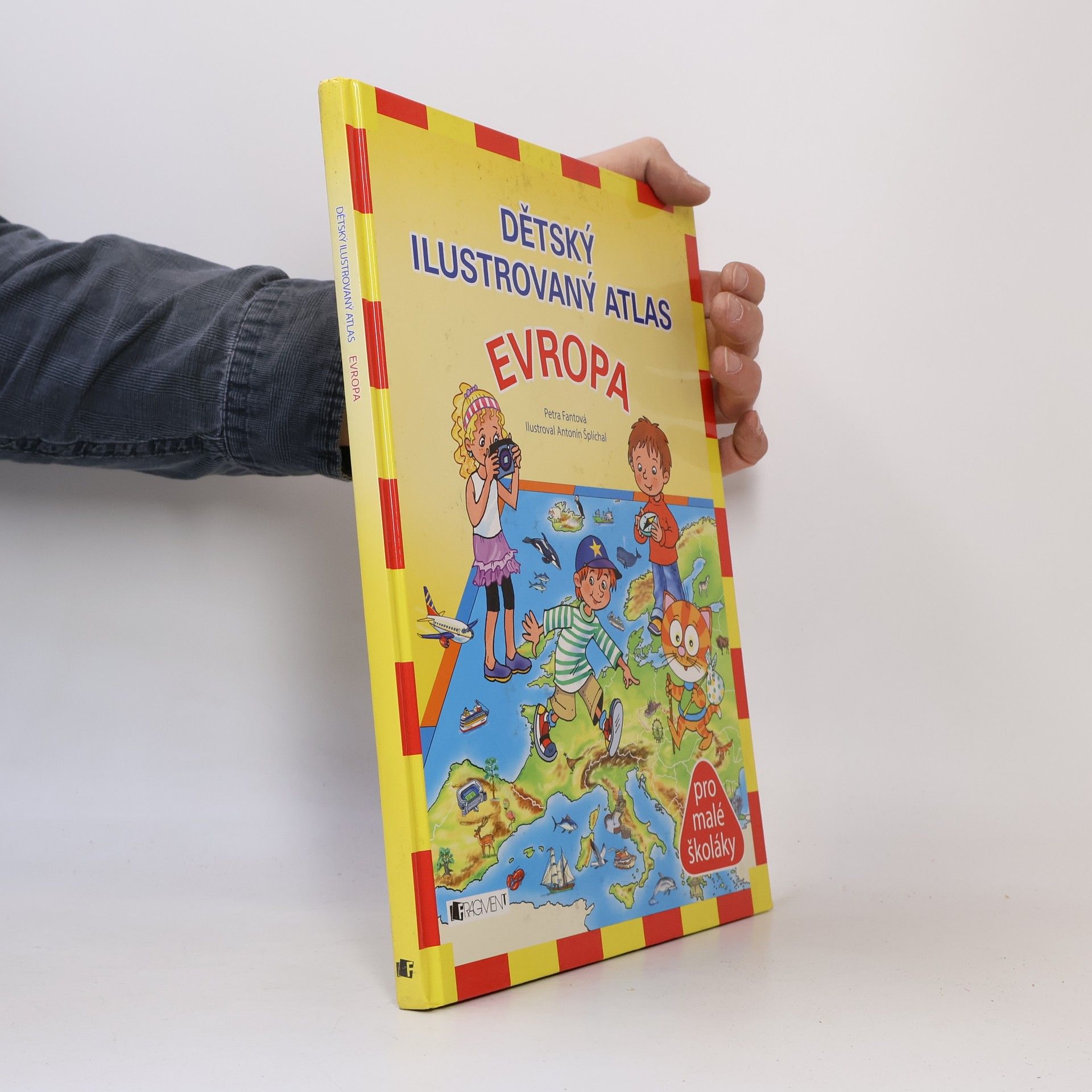 Petra Fantová Dětský ilustrovaný atlas Evropa