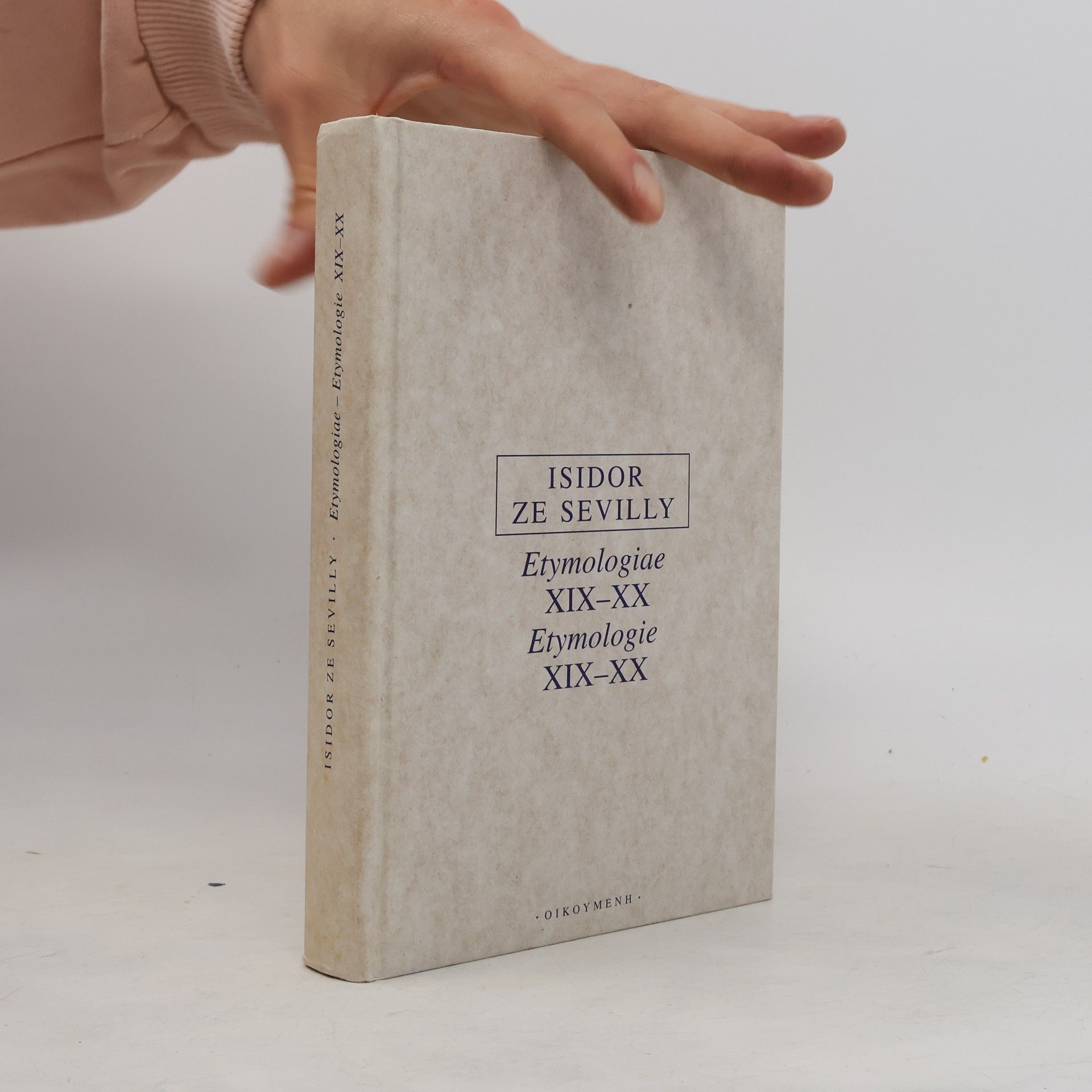 Isidor ze Sevilly Etymologie. XIX-XX
