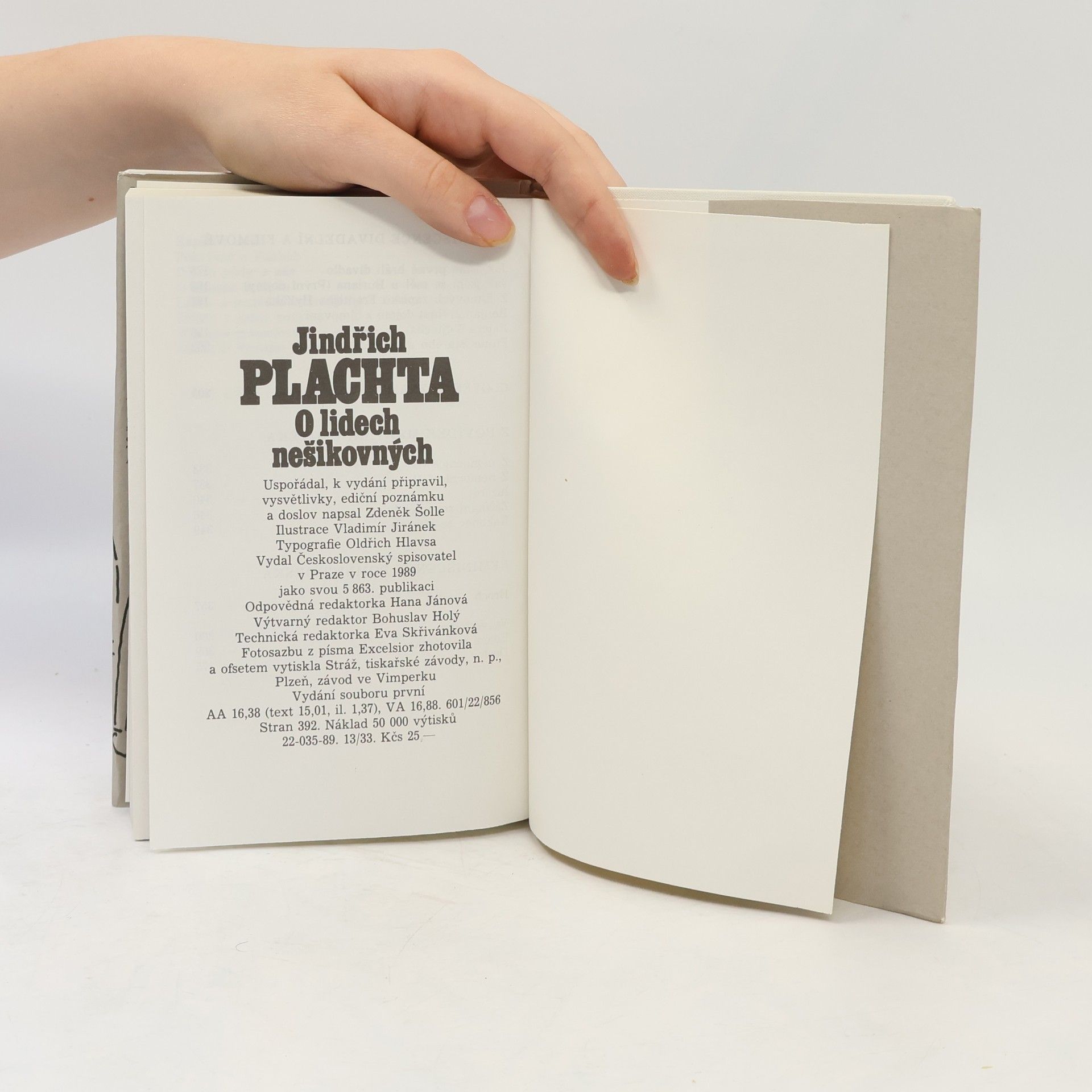 Jindřich Plachta O lidech nešikovných