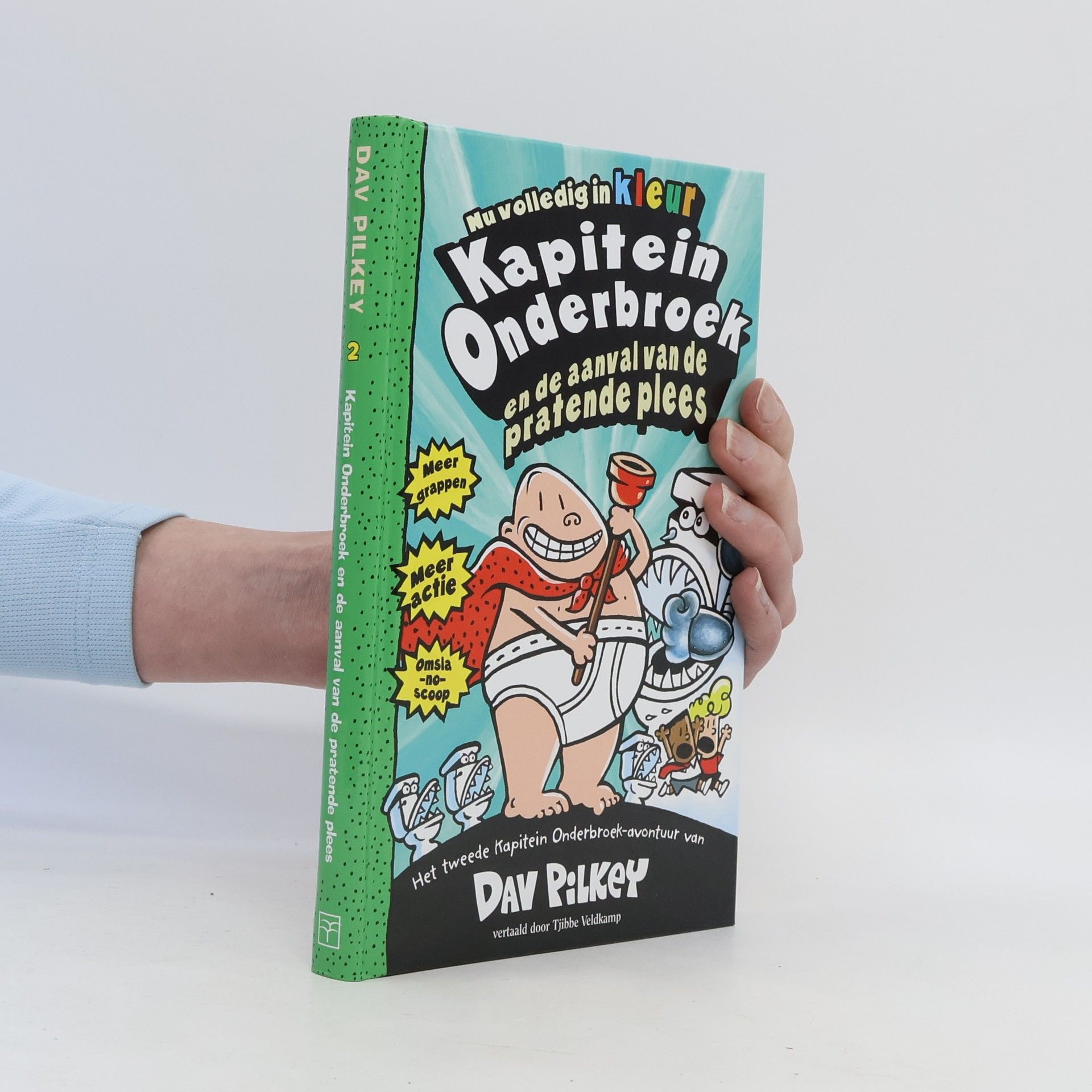 Dav Pilkey Kapitein Onderbroek en de aanval van de pratende plees