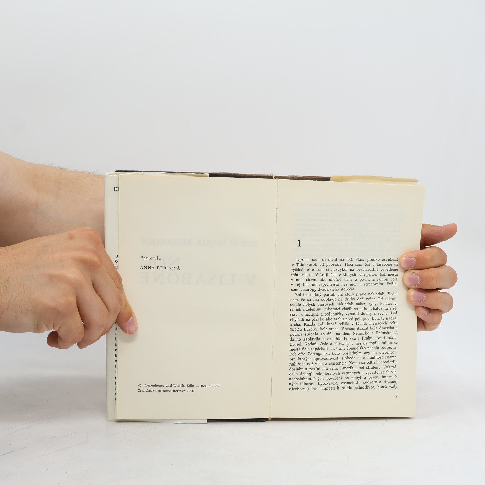 Erich Maria Remarque Noc v Lisabone