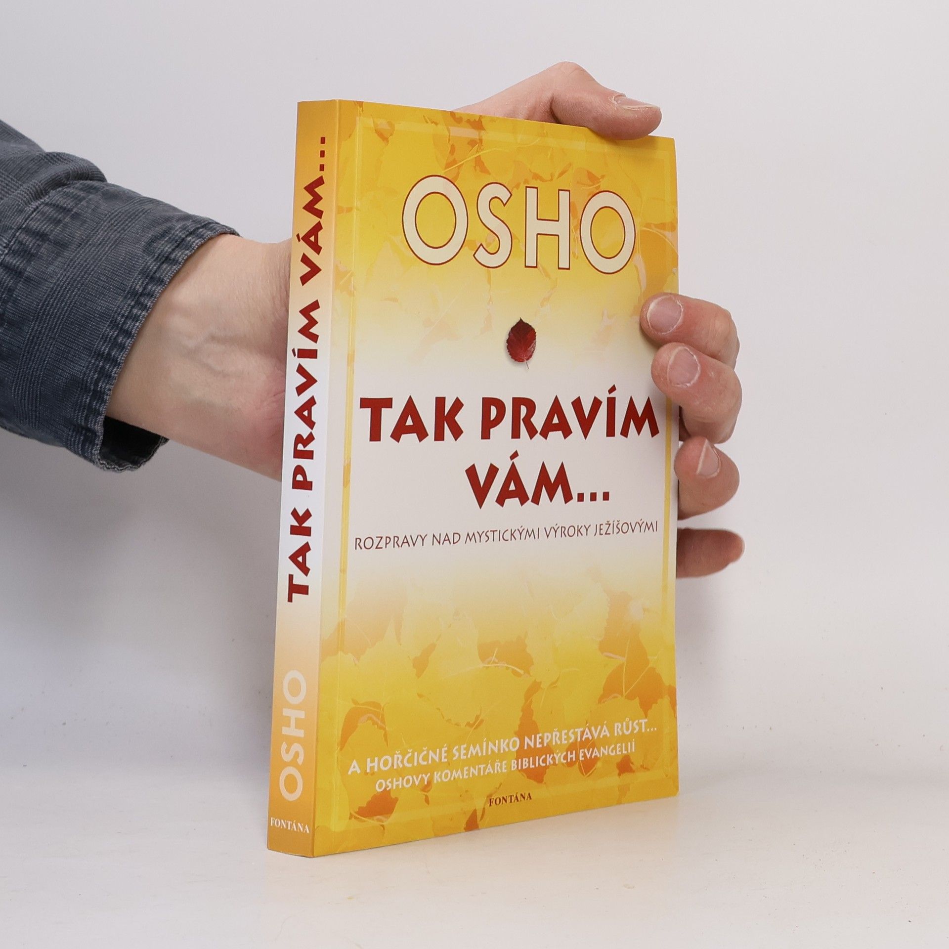 Osho Tak pravím vám... Rozmluvy o mystických výrocích Ježíšových