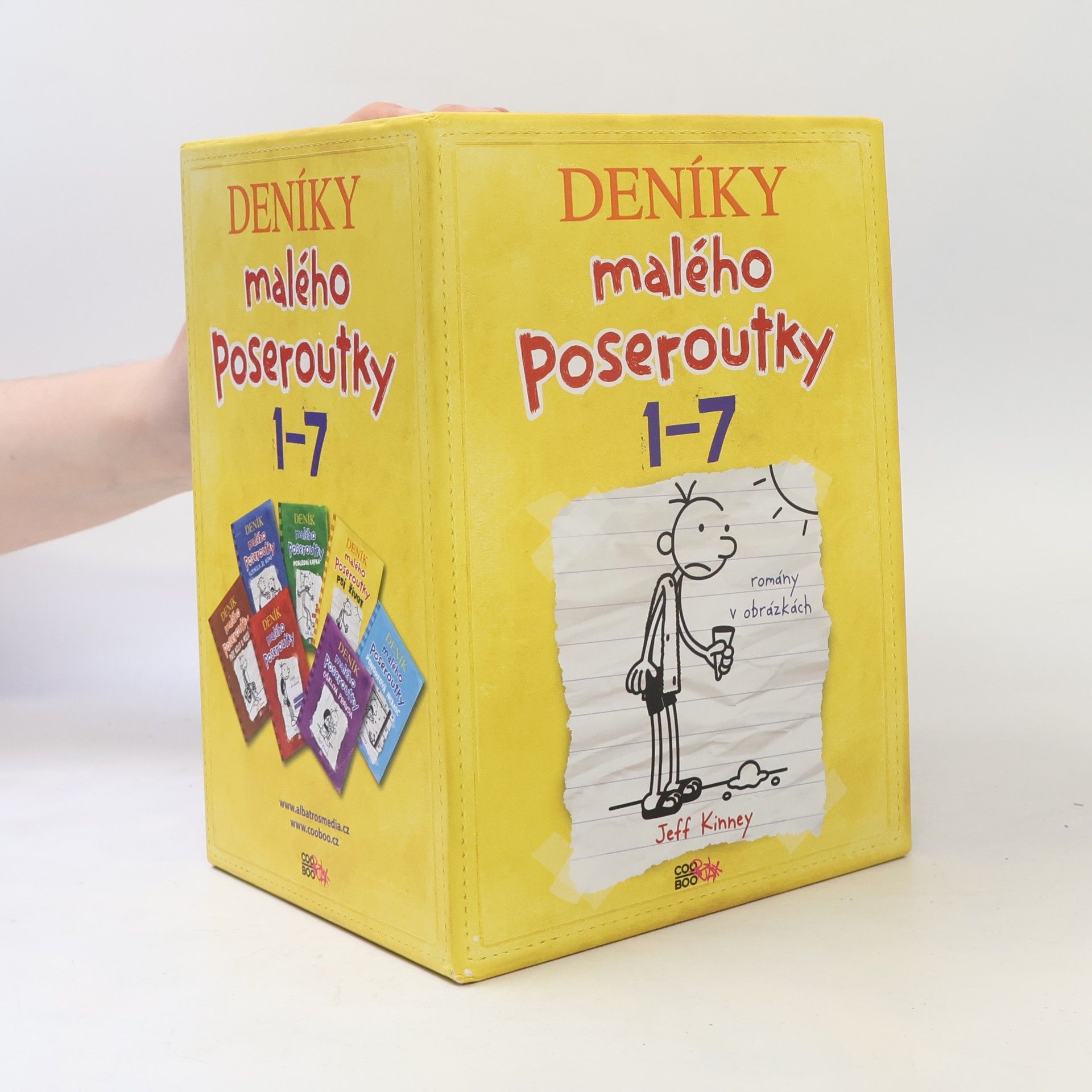 Veronika Volhejnová Deník malého poseroutky 1-7 (box)