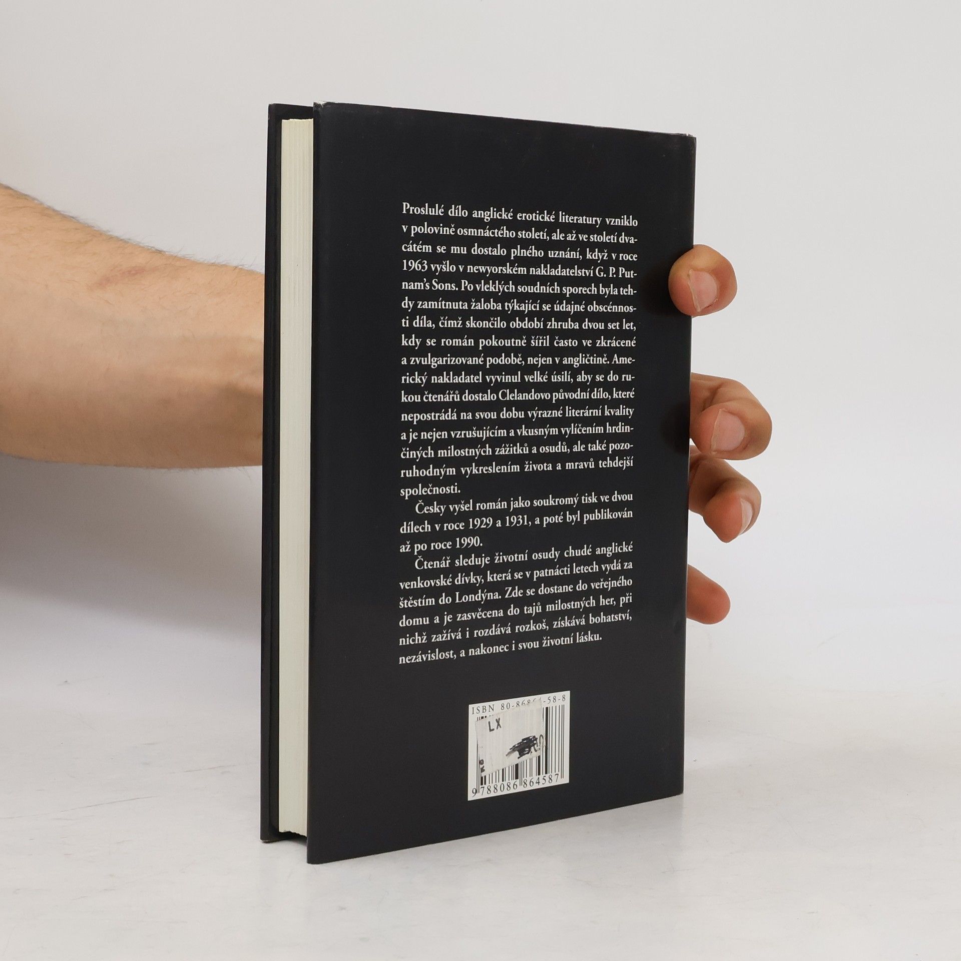 John Cleland Fanny Hill. Paměti rozkošnice