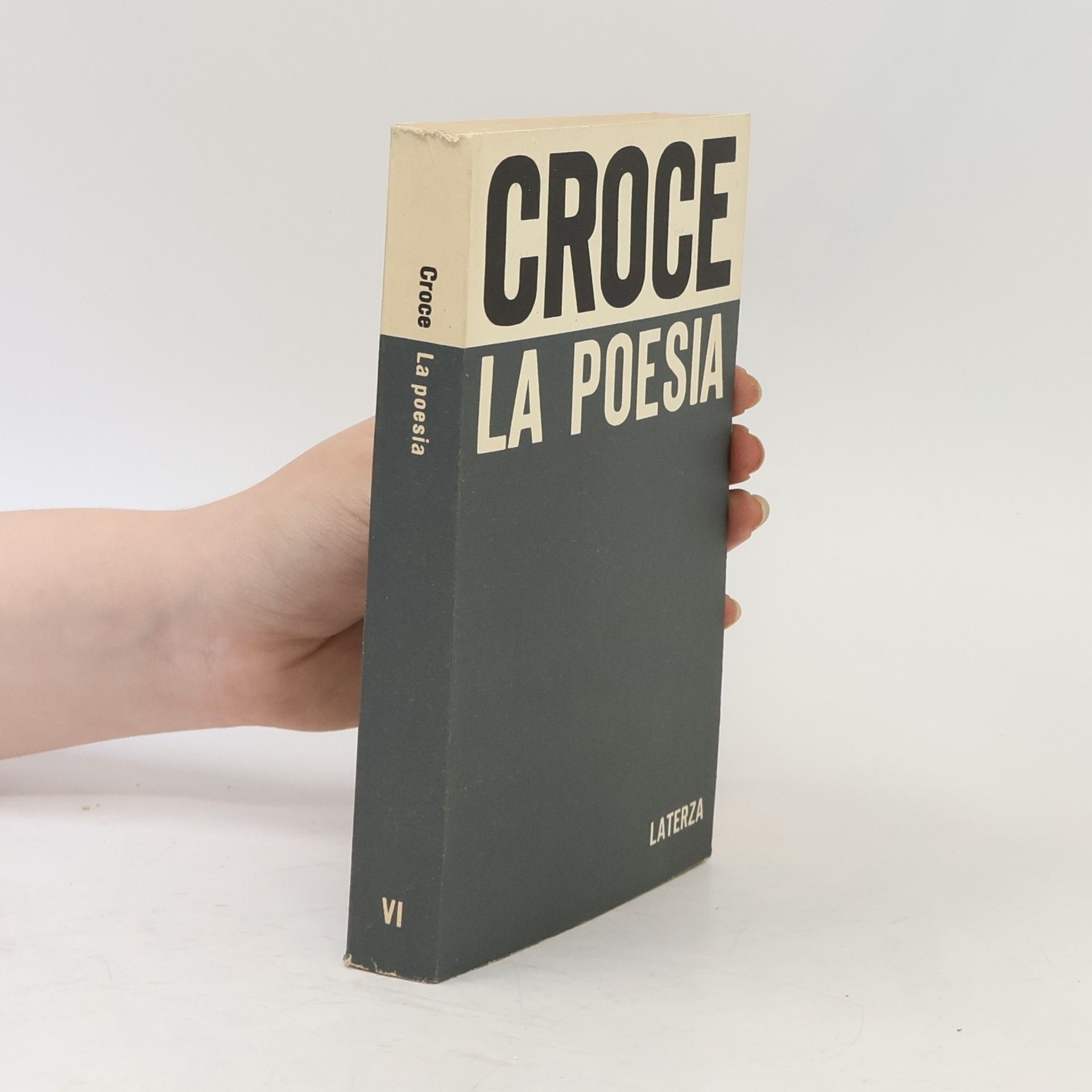 Benedetto Croce La poesia