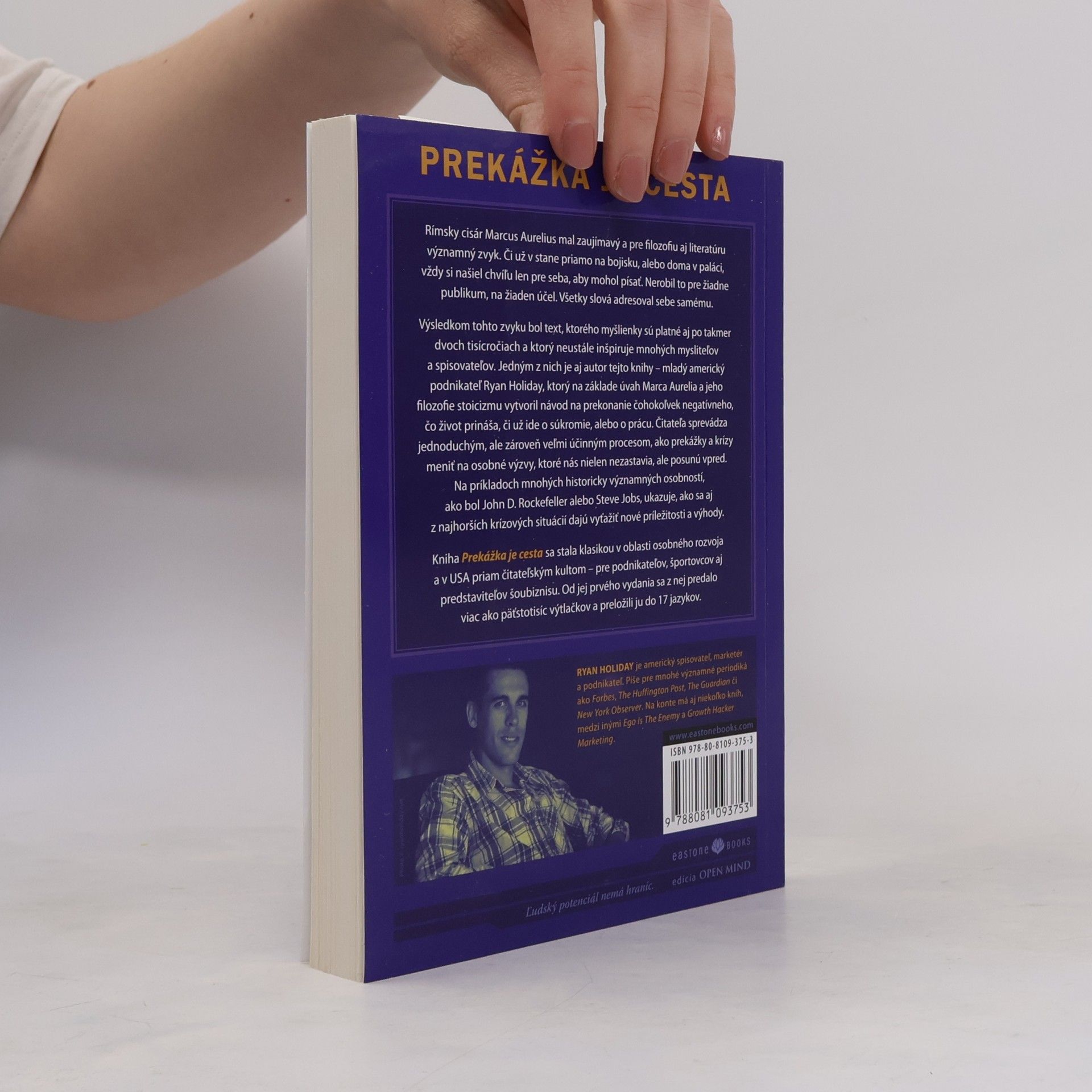 Ryan Holiday Prekážka je cesta