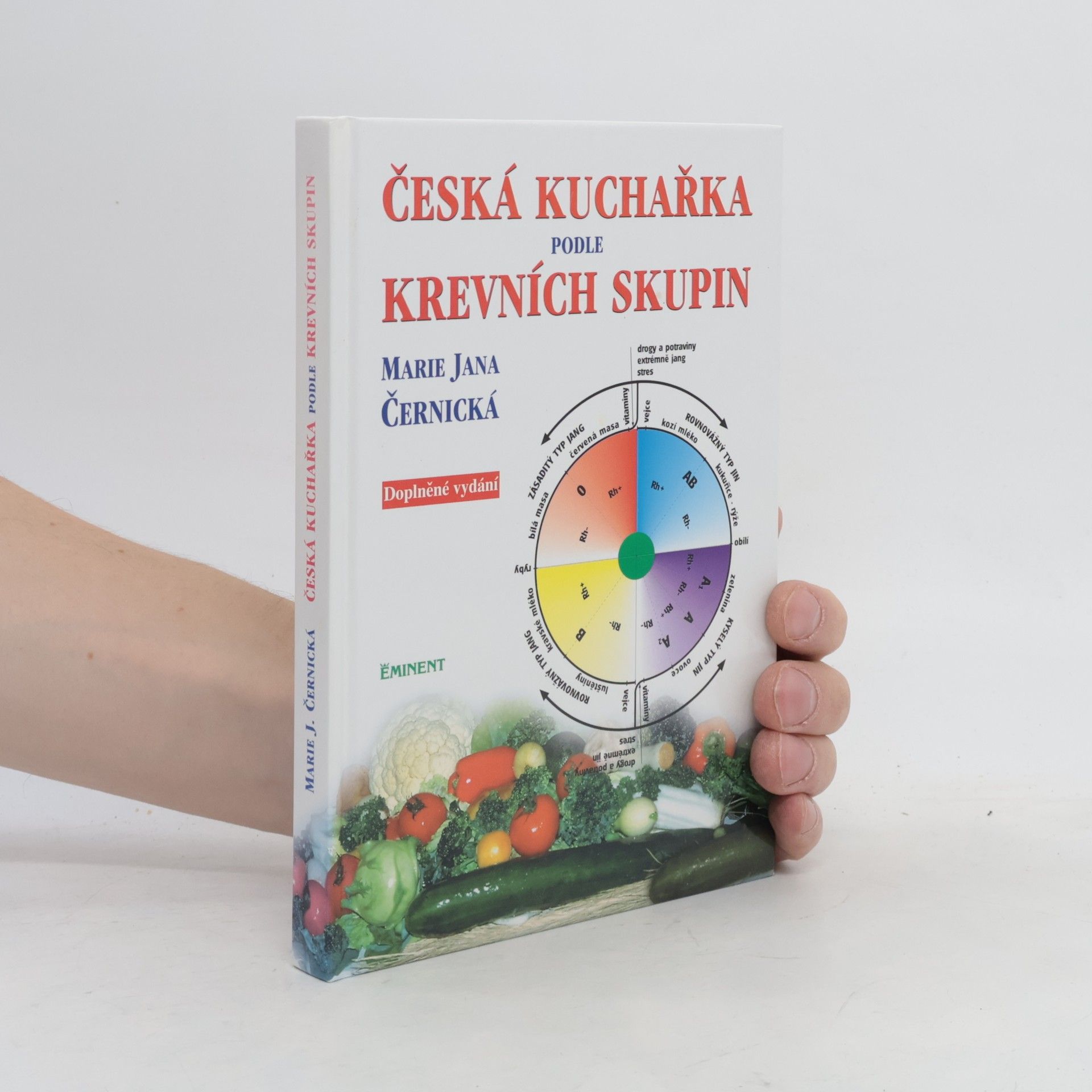 Marie Jana Černická Česká kuchařka podle krevních skupin
