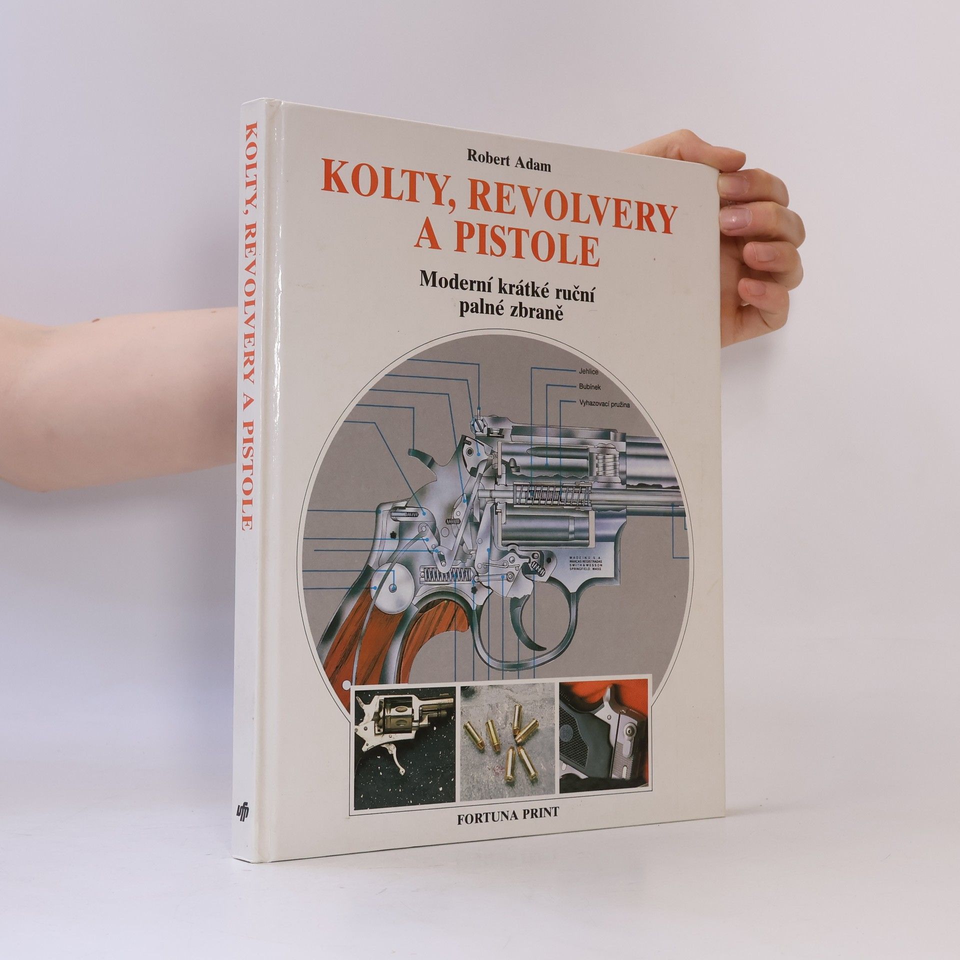 Robert Adam Kotly, revolvery a pistole