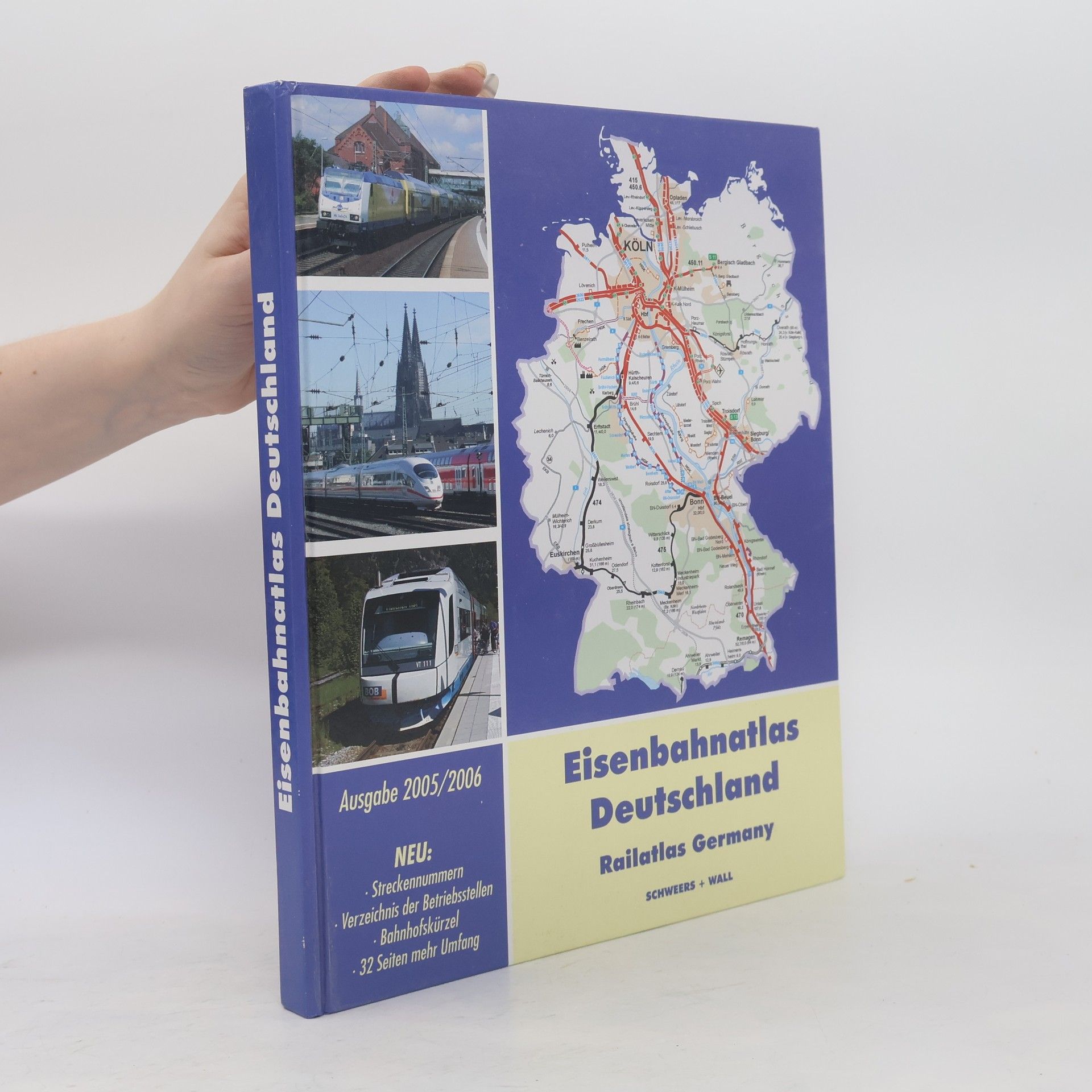 Autores varios Eisenbahnatlas Deutschland