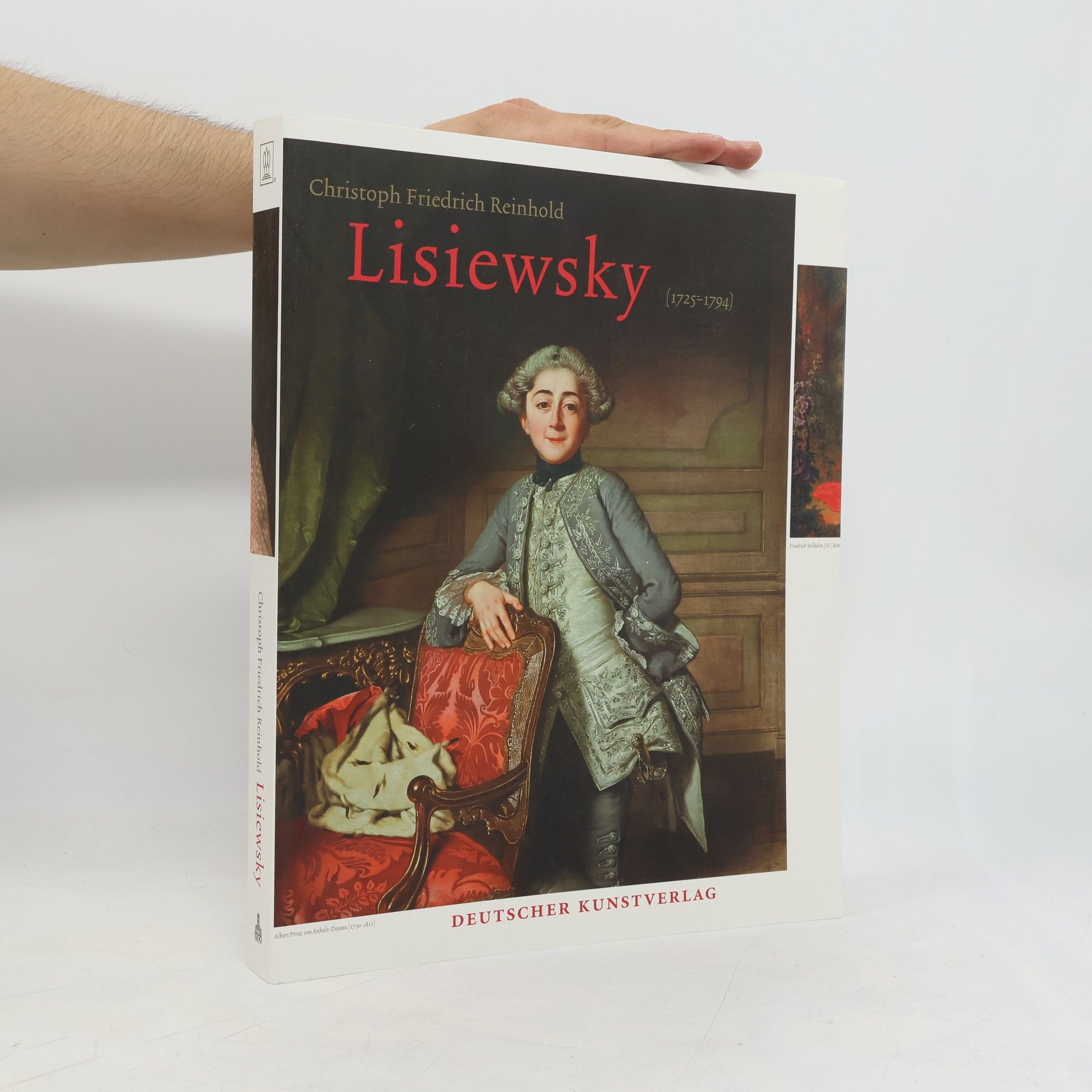 Christoph Friedrich Reinhold Lisiewsky Christoph Friedrich Reinhold Lisiewsky (1725 - 1794)